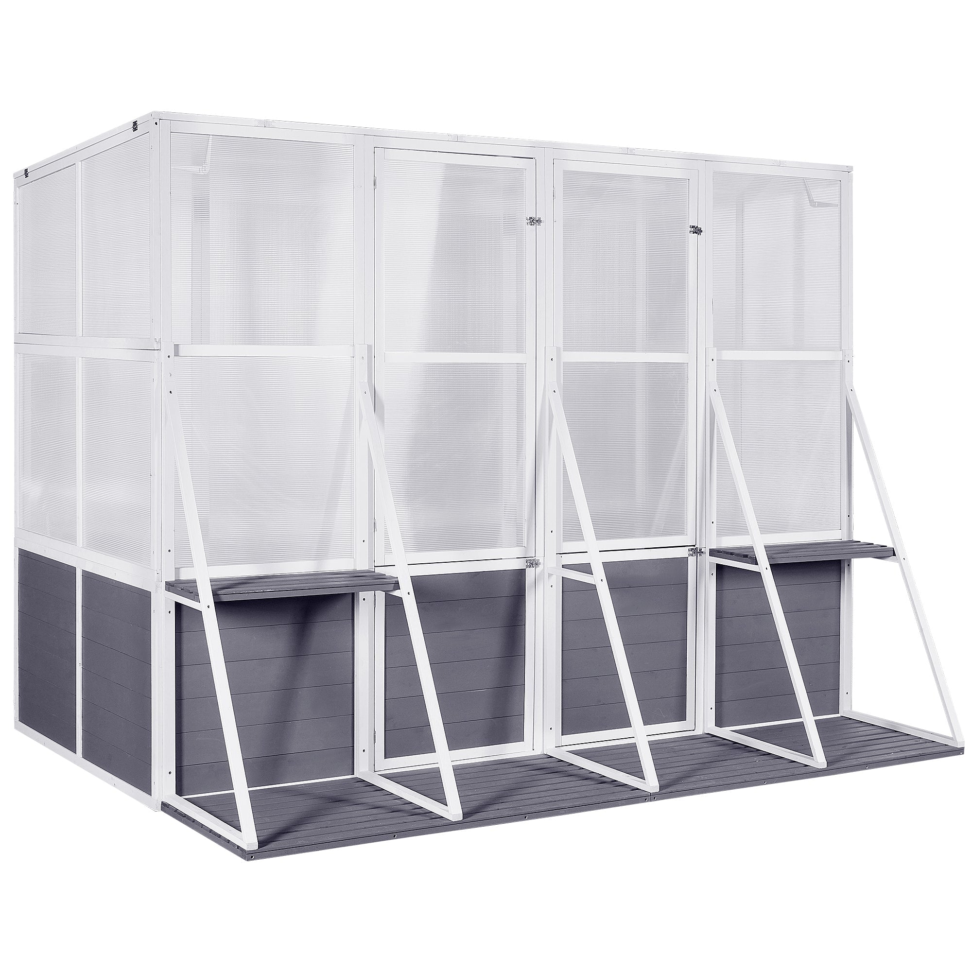 Heavy Duty Wooden Outdoor Greenhouse