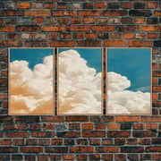Framed Canvas Wall Art Set of 3