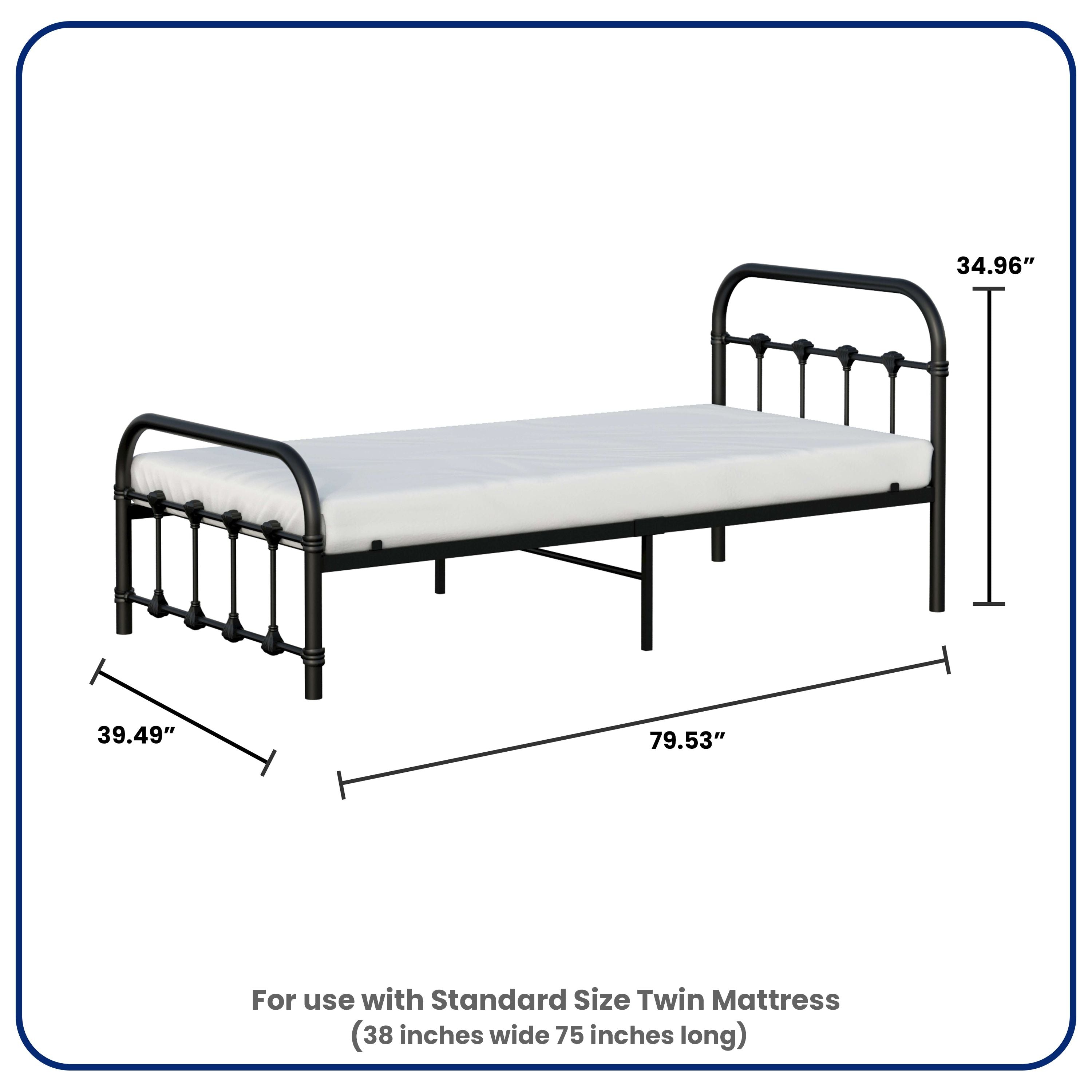 BK Furniture Melissa Twin Bed