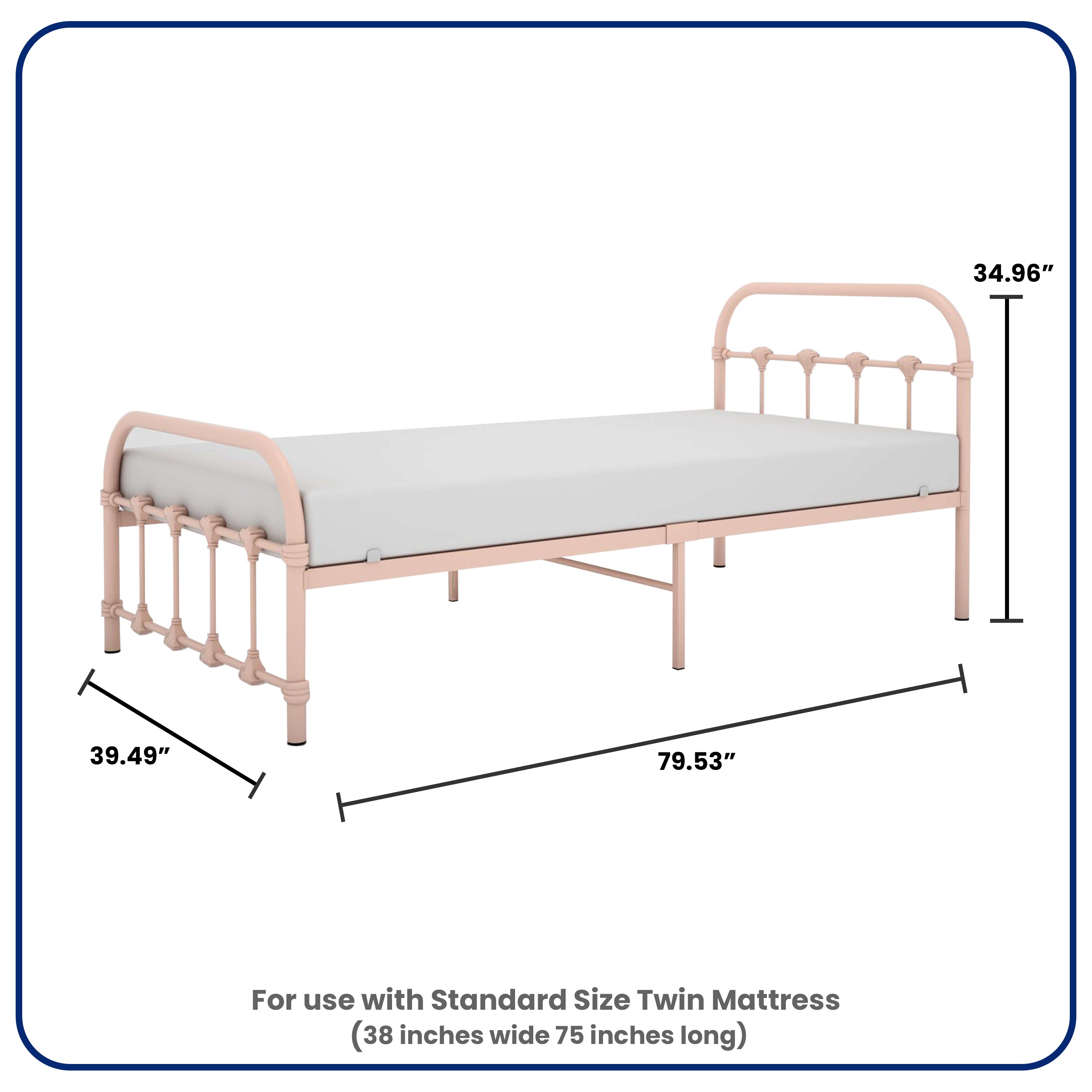 BK Furniture Melissa Twin Bed