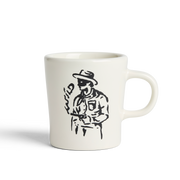 Sam Larson - Smoking Gun - 9oz Modern Diner Mug