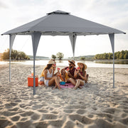 Pop up Gazebo with Portable Carrying Bag - Gray