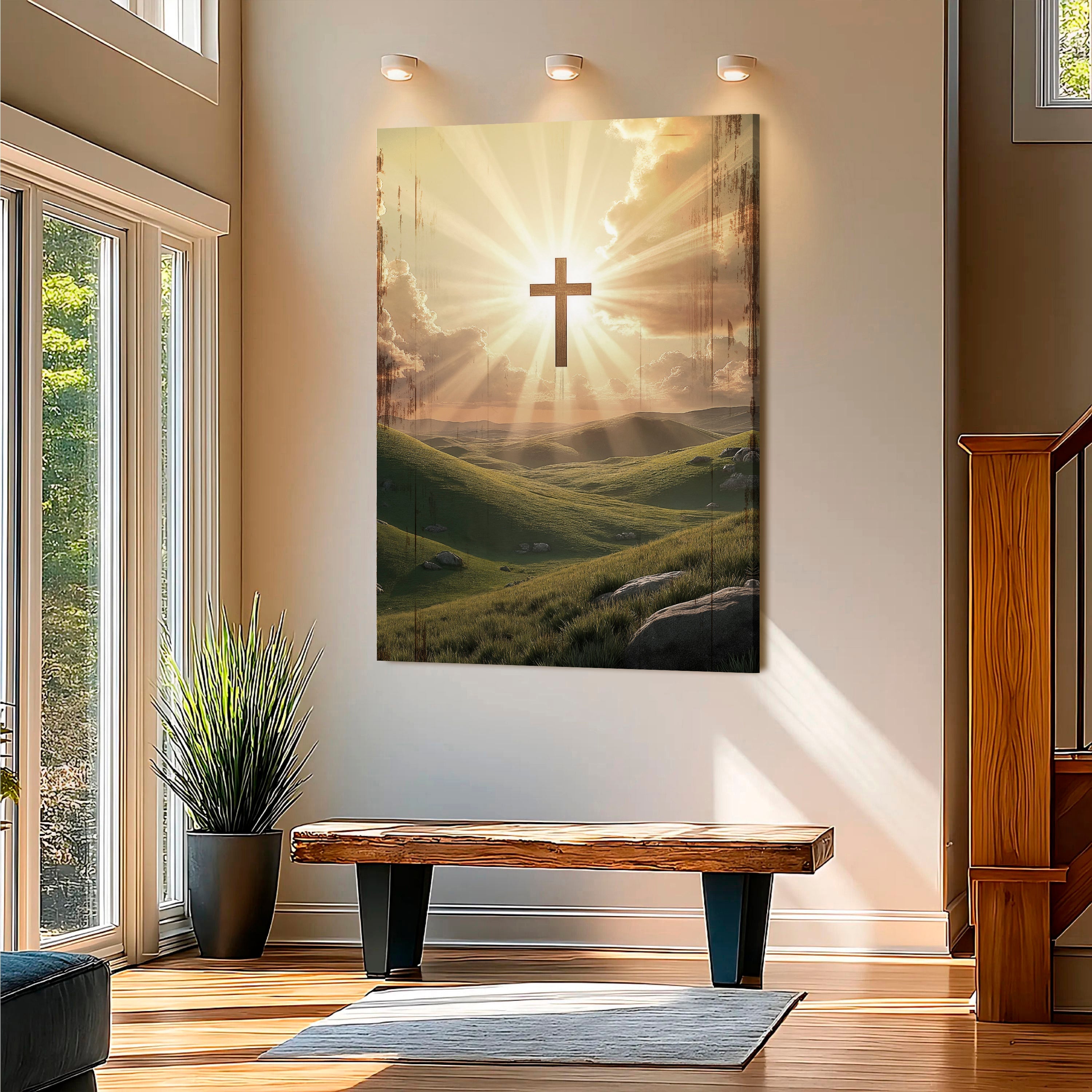 Amazing Grace Christmas Wall Sign