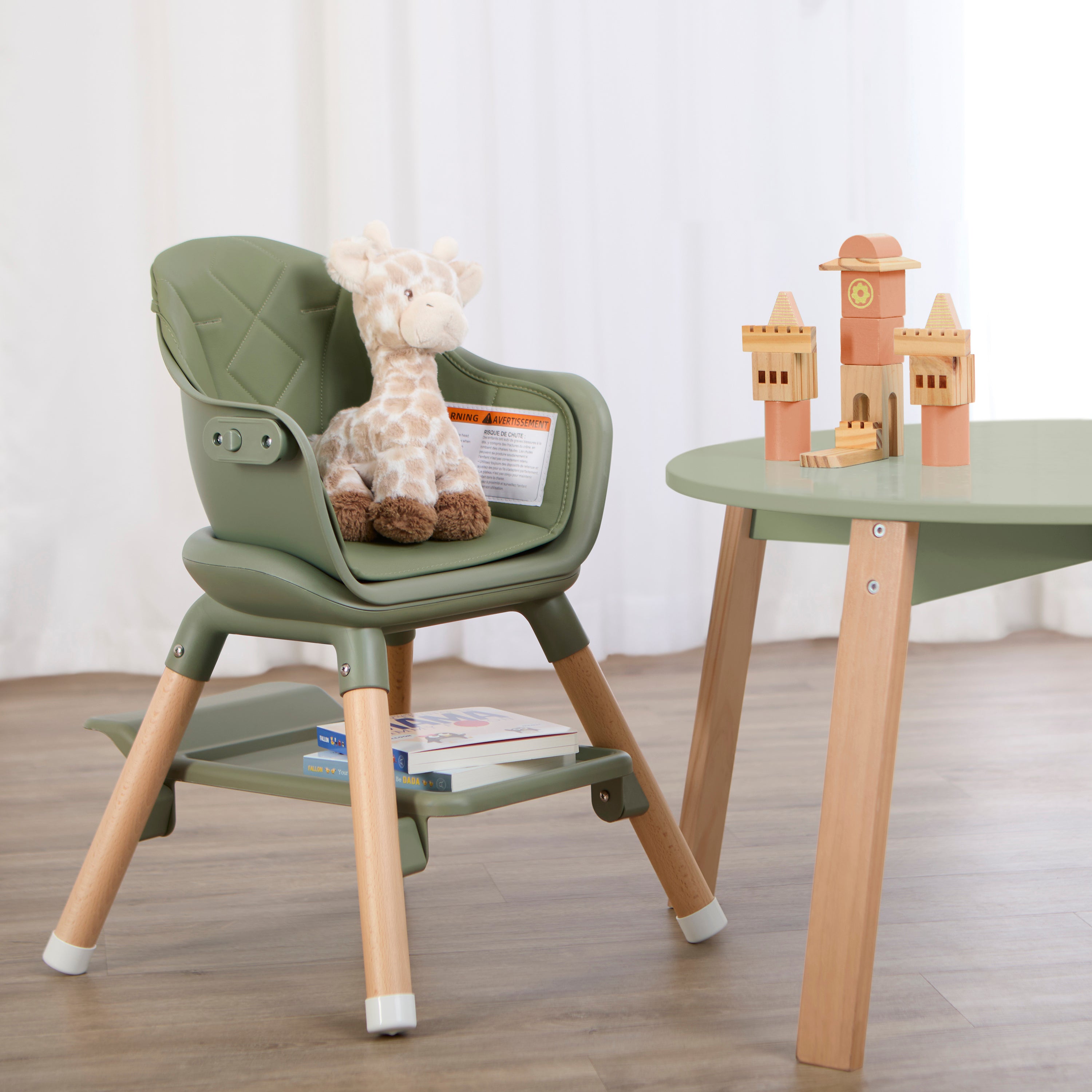 Dream On Me NibbleNest 3-in-1 High Chair