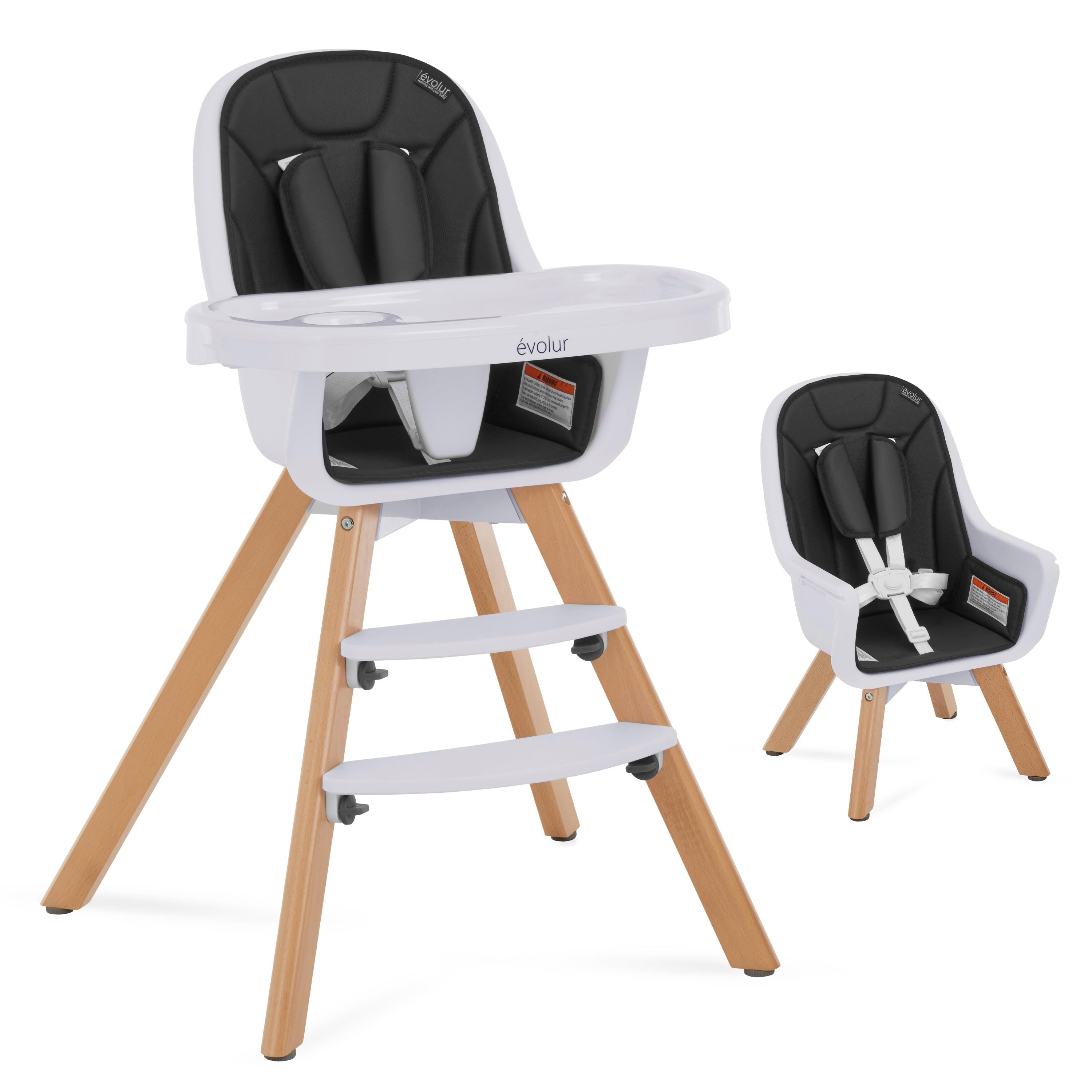 Evolur Zoodle 2-In-1 High Chair