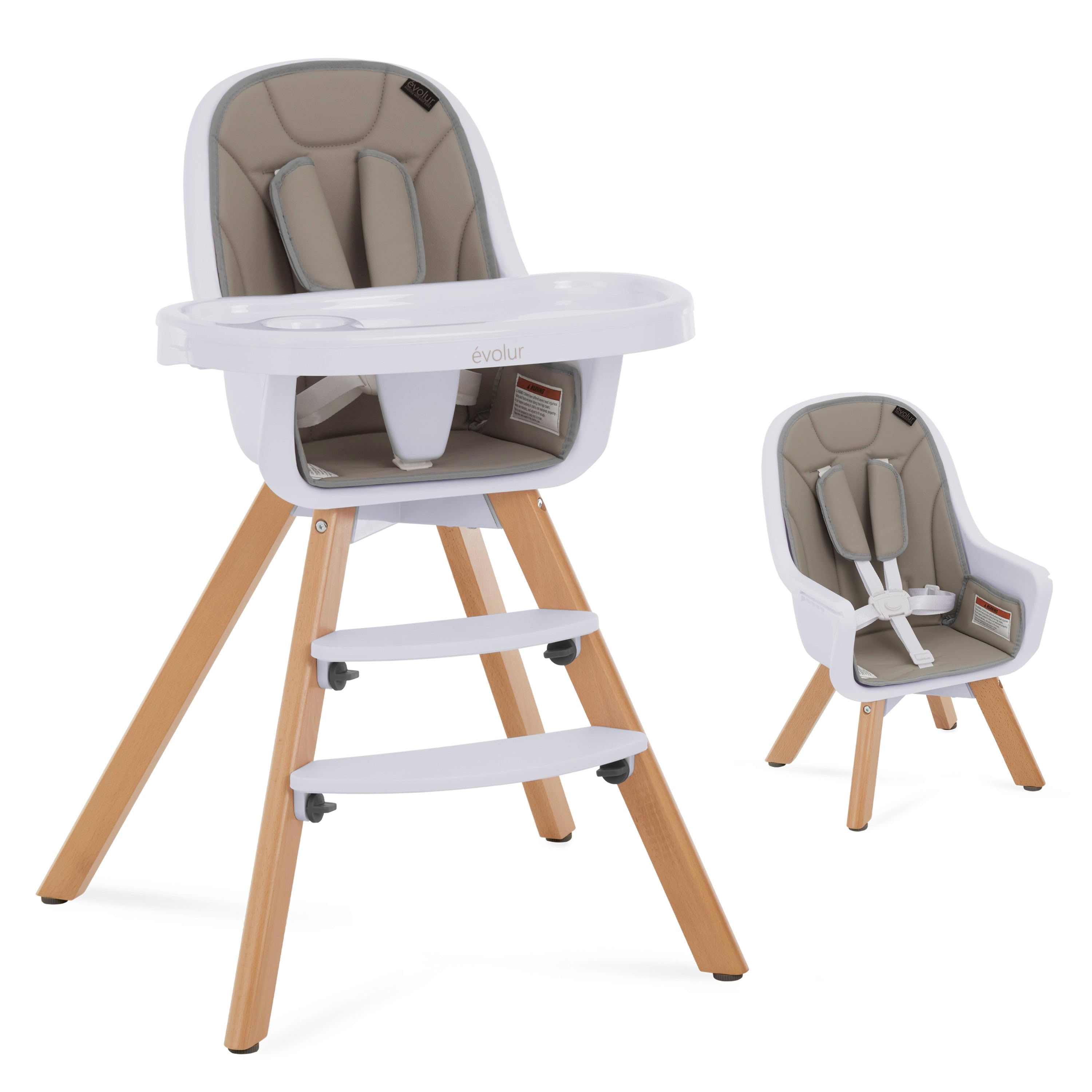 Evolur Zoodle 2-In-1 High Chair
