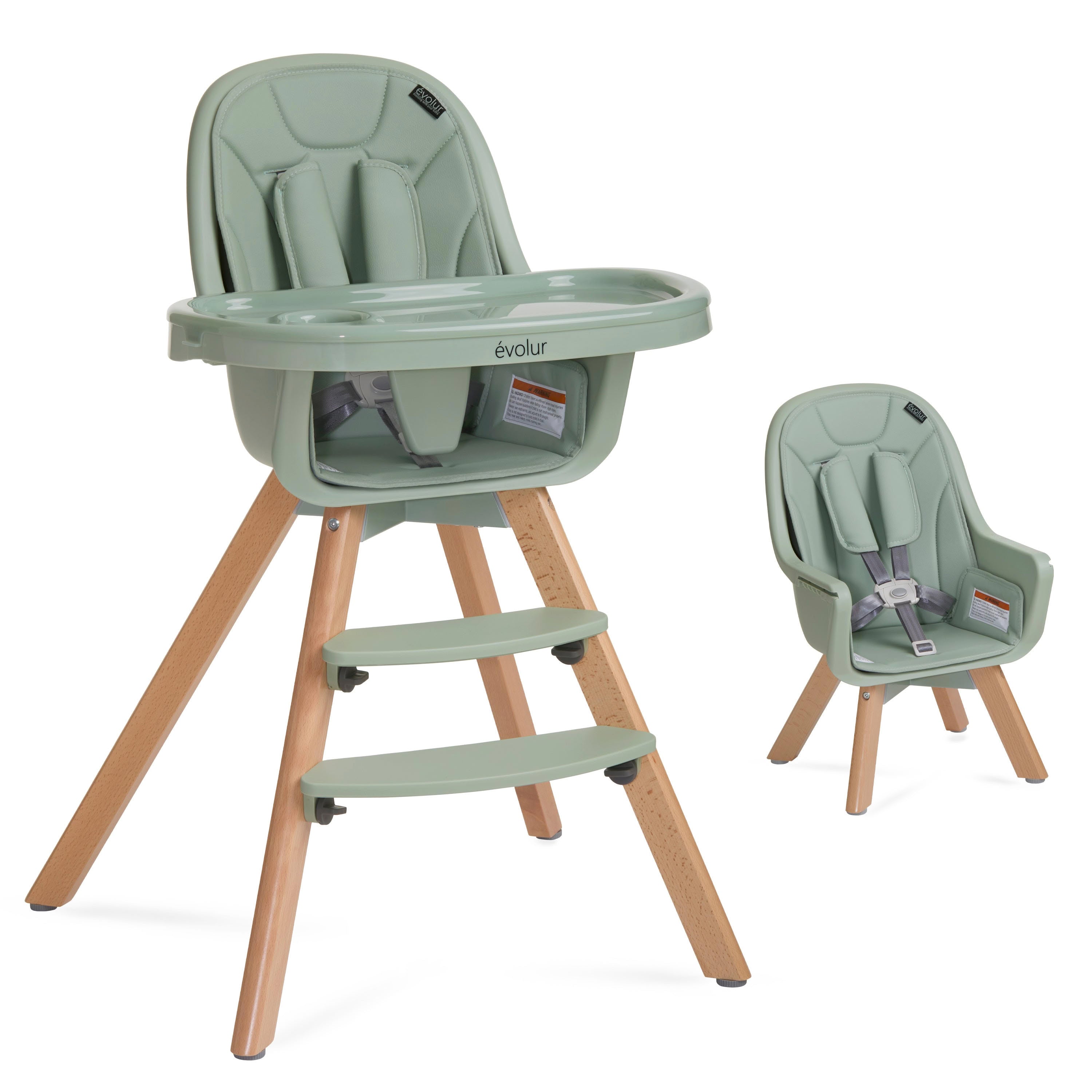Evolur Zoodle 2-In-1 High Chair