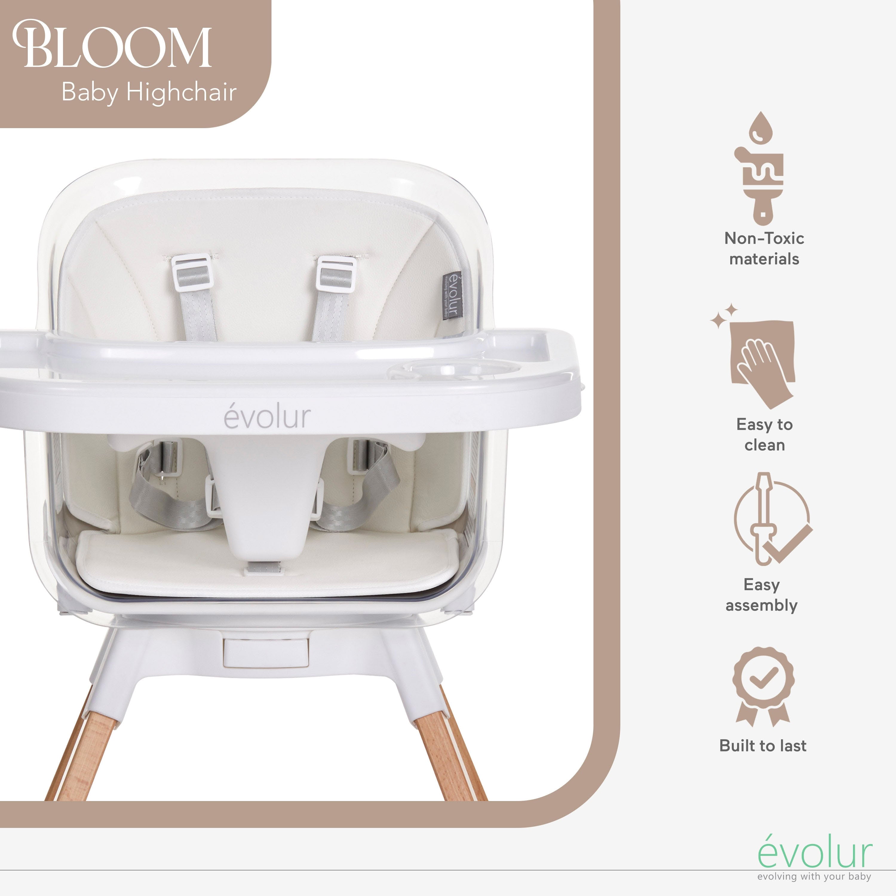 Evolur 360° Bloom Highchair
