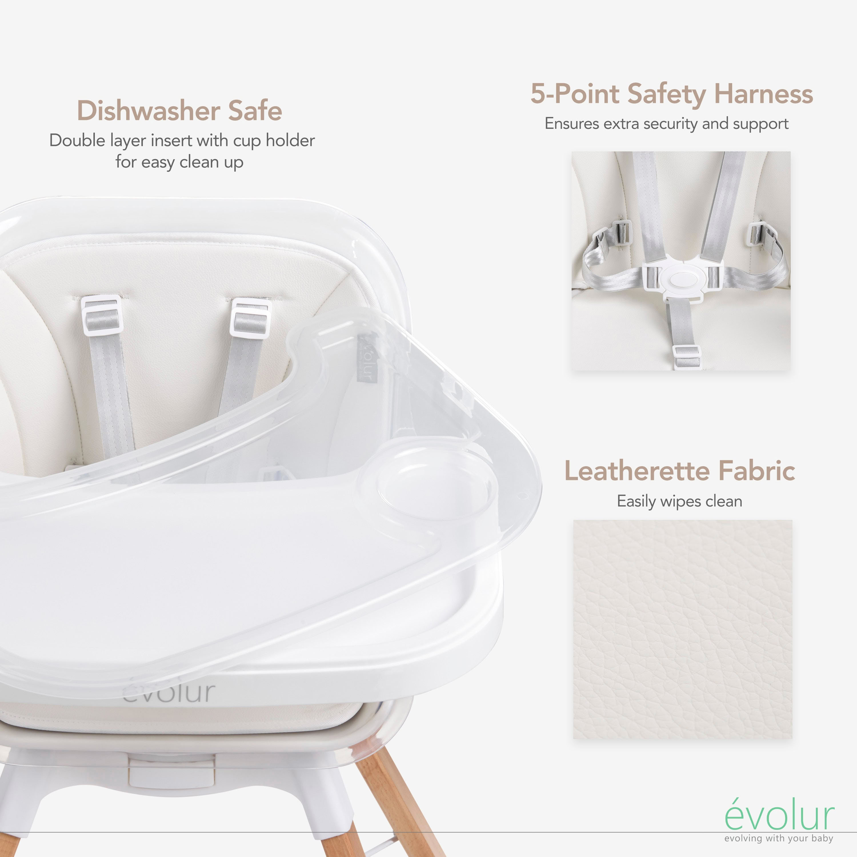 Evolur 360° Bloom Highchair