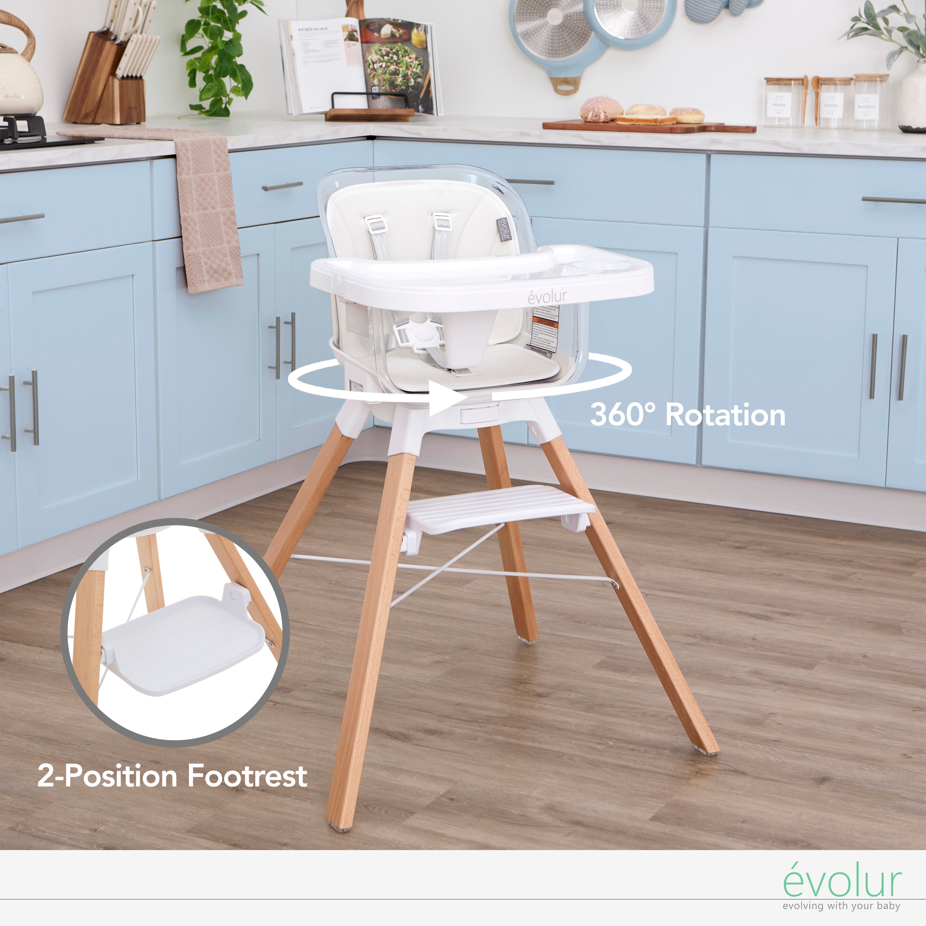 Evolur 360° Bloom Highchair