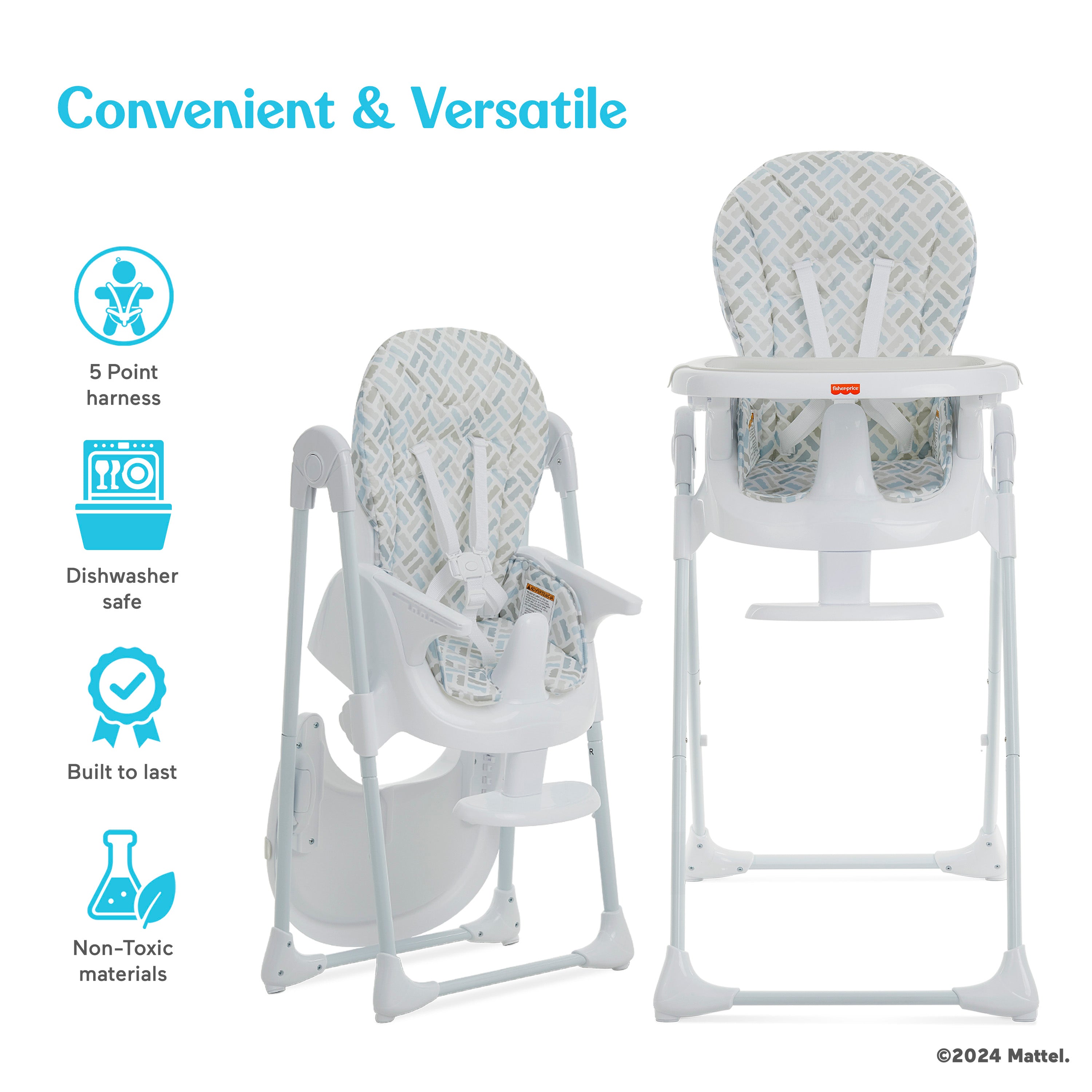 Fisher-Price by Dream On Me Tiny Bites Highchair
