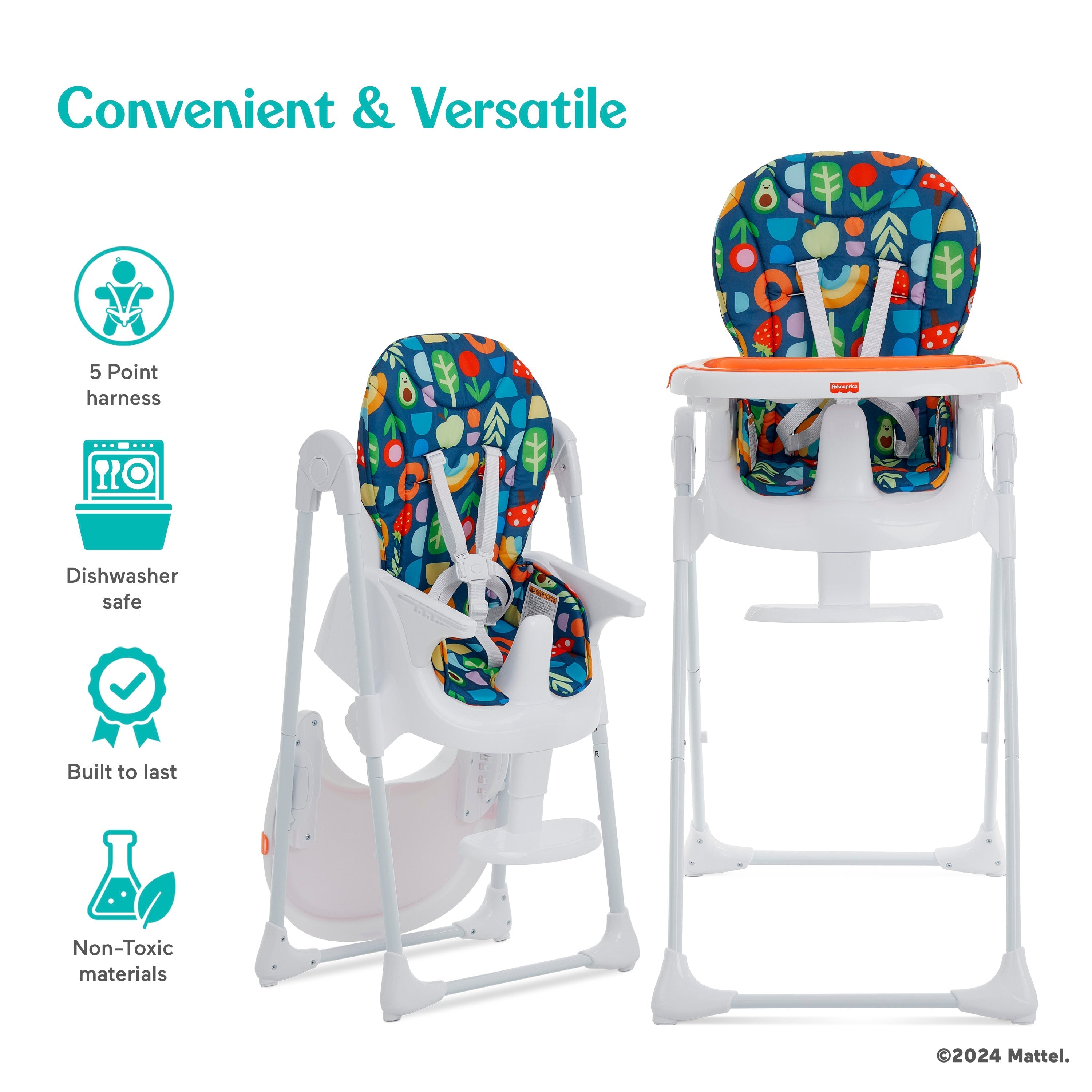Fisher-Price by Dream On Me Tiny Bites Highchair