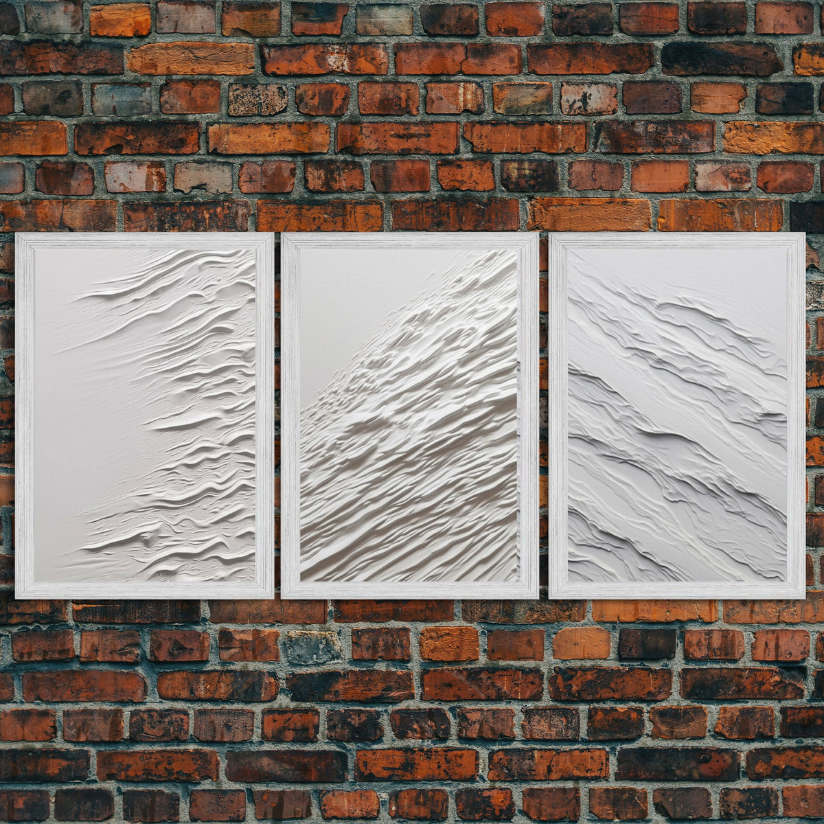 Triptych Framed Canvas Print Wall Art Set of 3