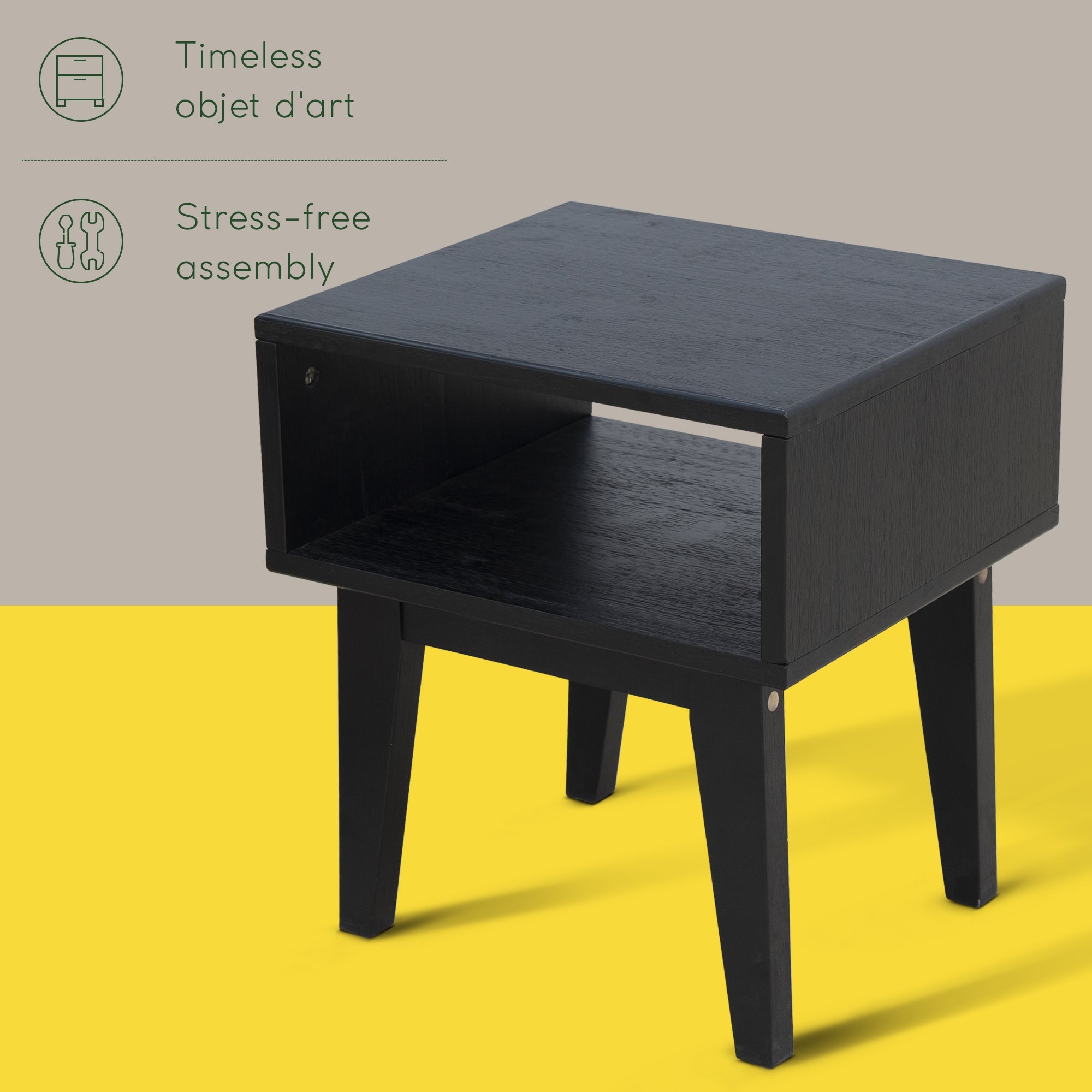 Acacia Serena Solid Wood Nightstand