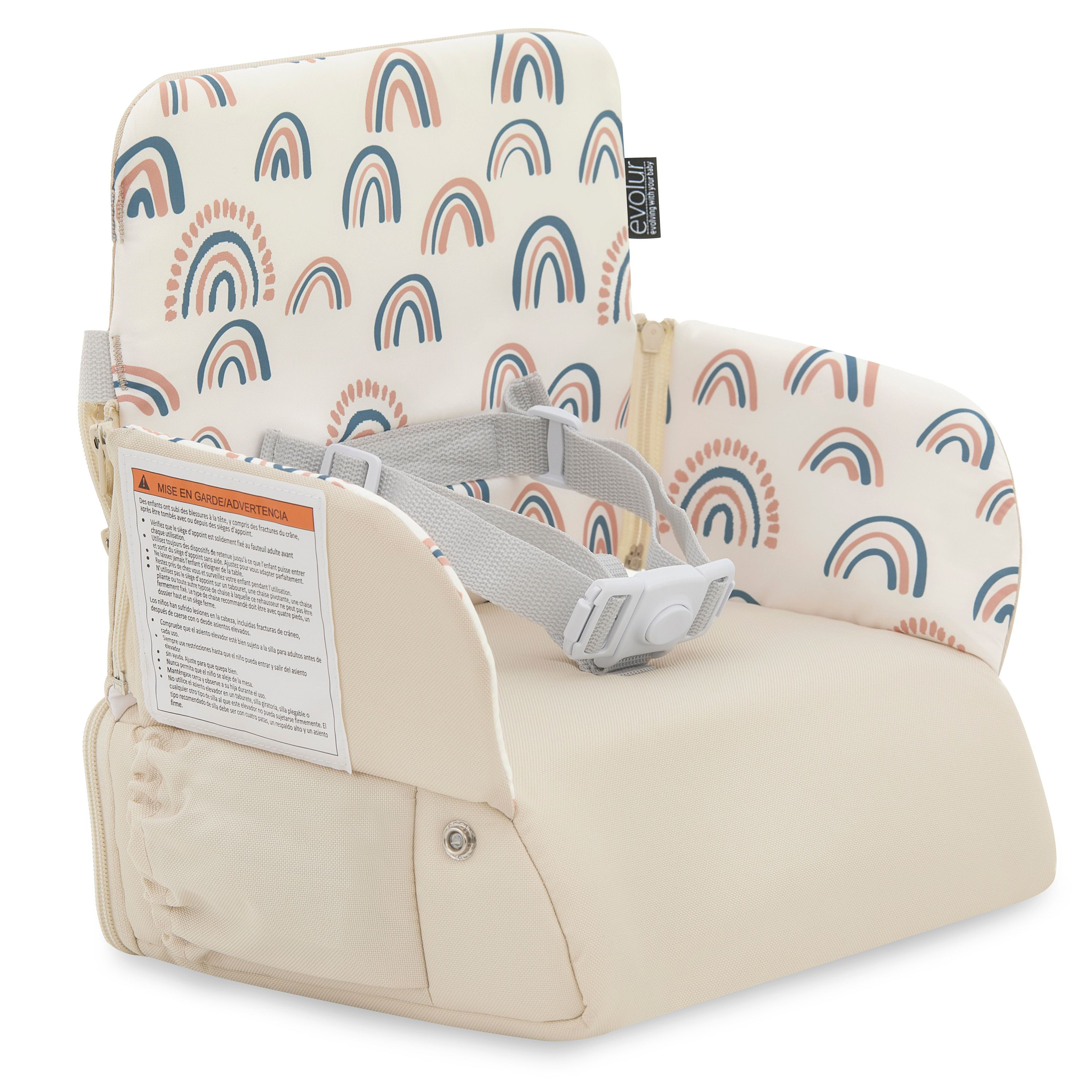 Evolur Snug Packsack 2-in-1 Portable Booster Seat and Travel Bag