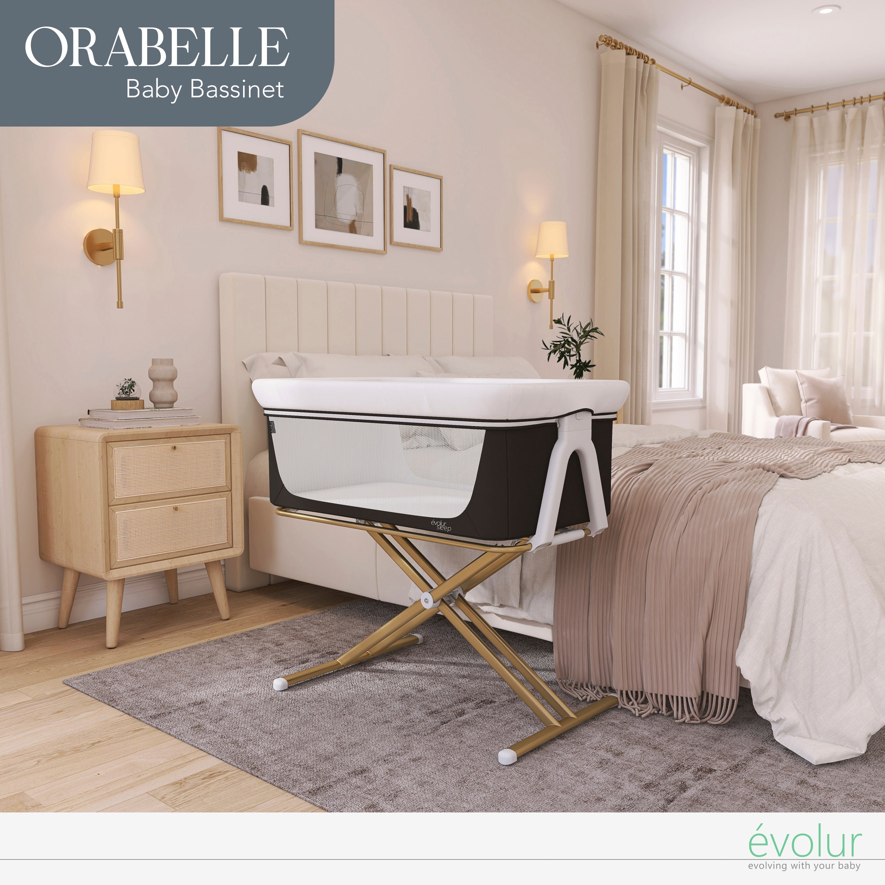 Evolur Orabelle Bassinet