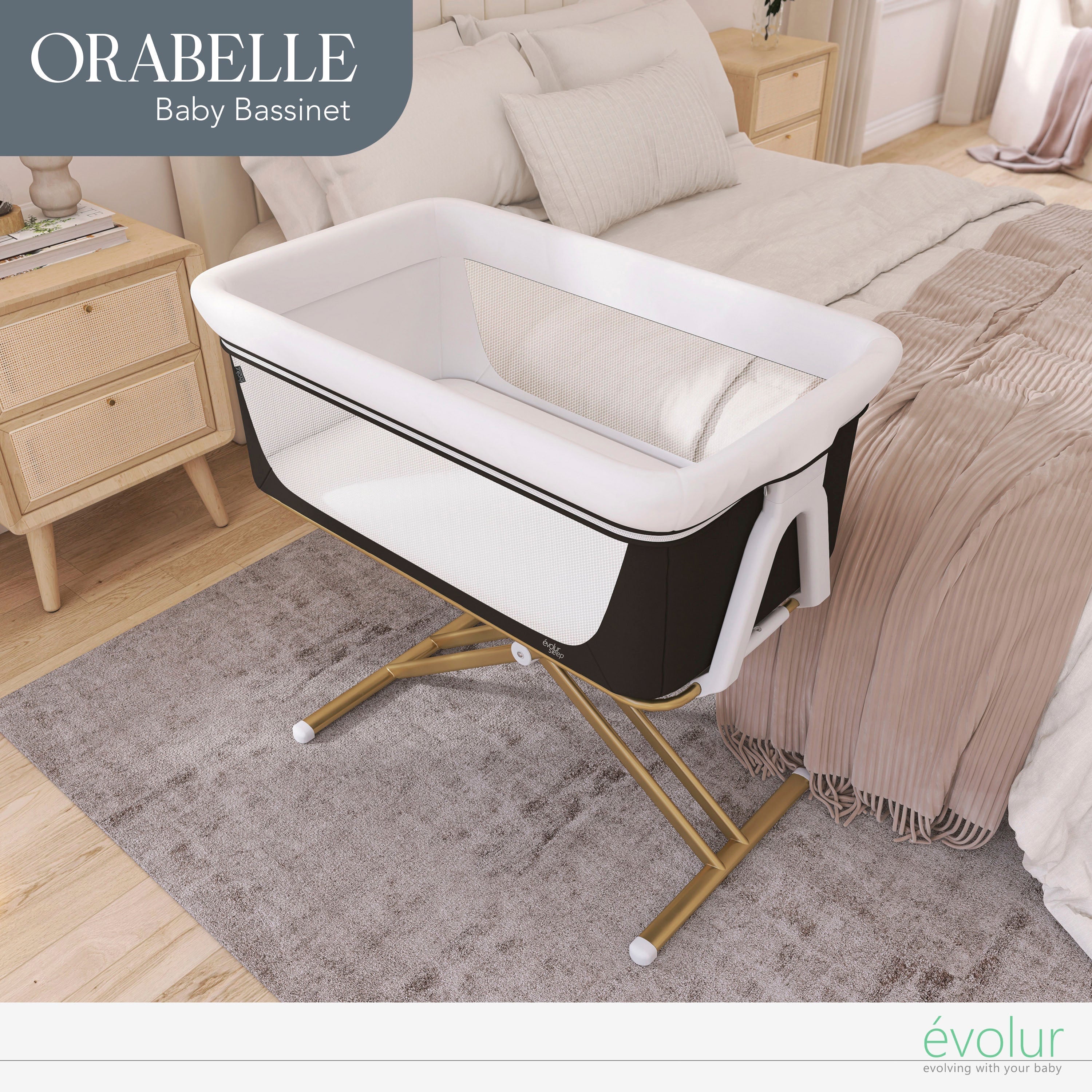 Evolur Orabelle Bassinet