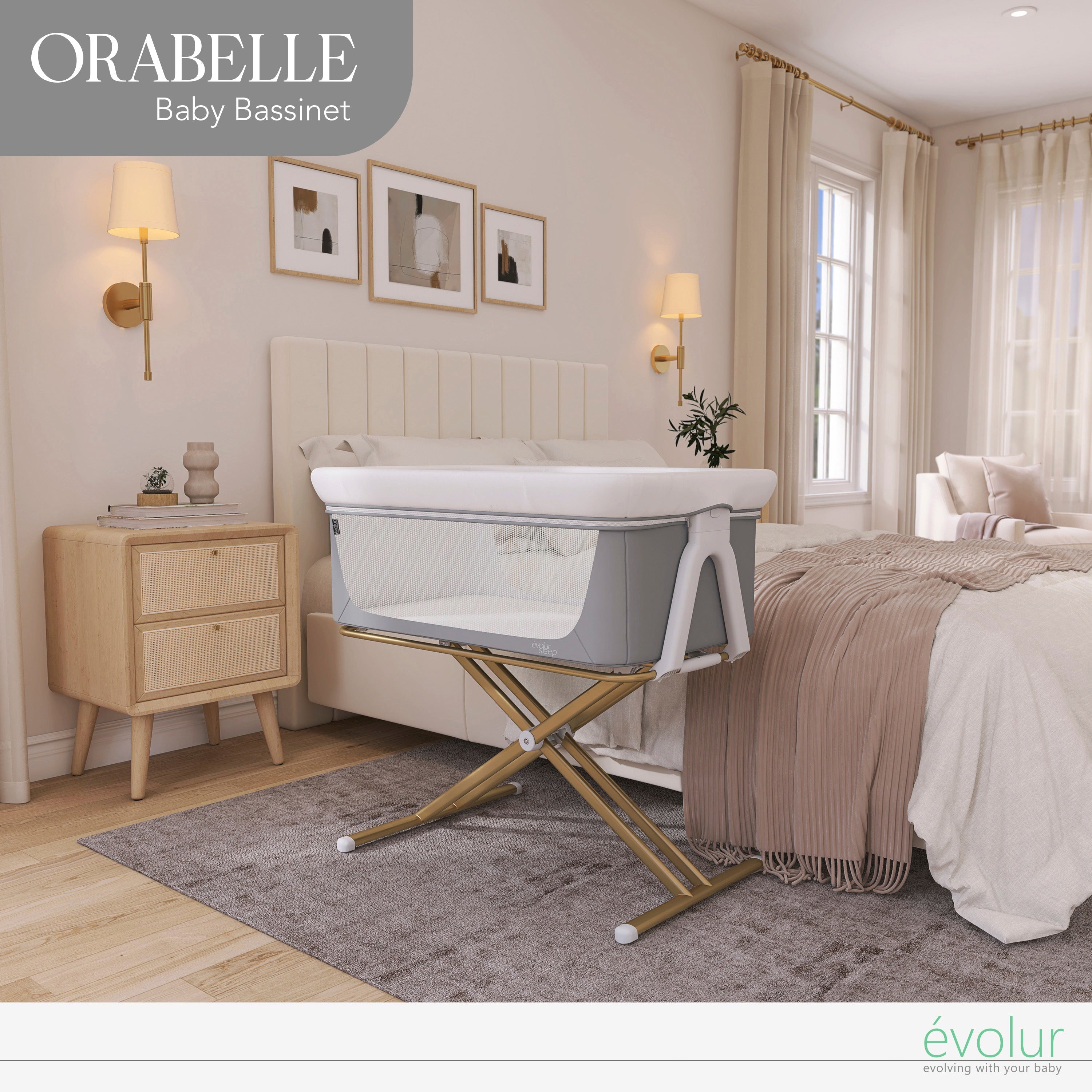 Evolur Orabelle Bassinet