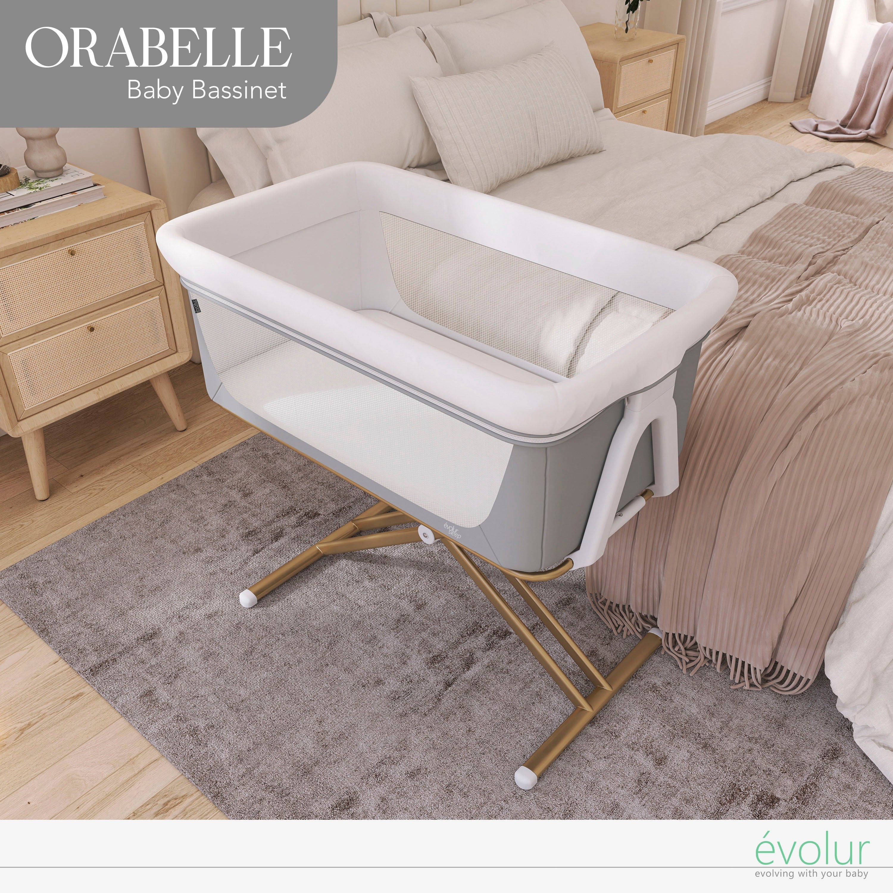 Evolur Orabelle Bassinet