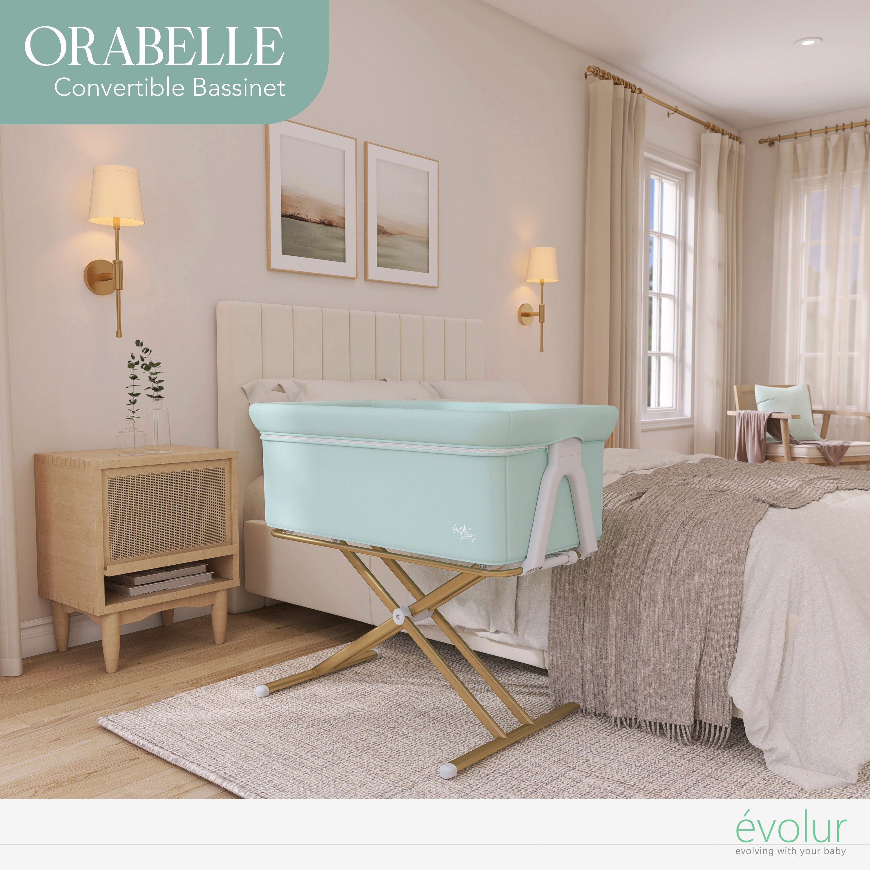 Evolur Orabelle Bassinet