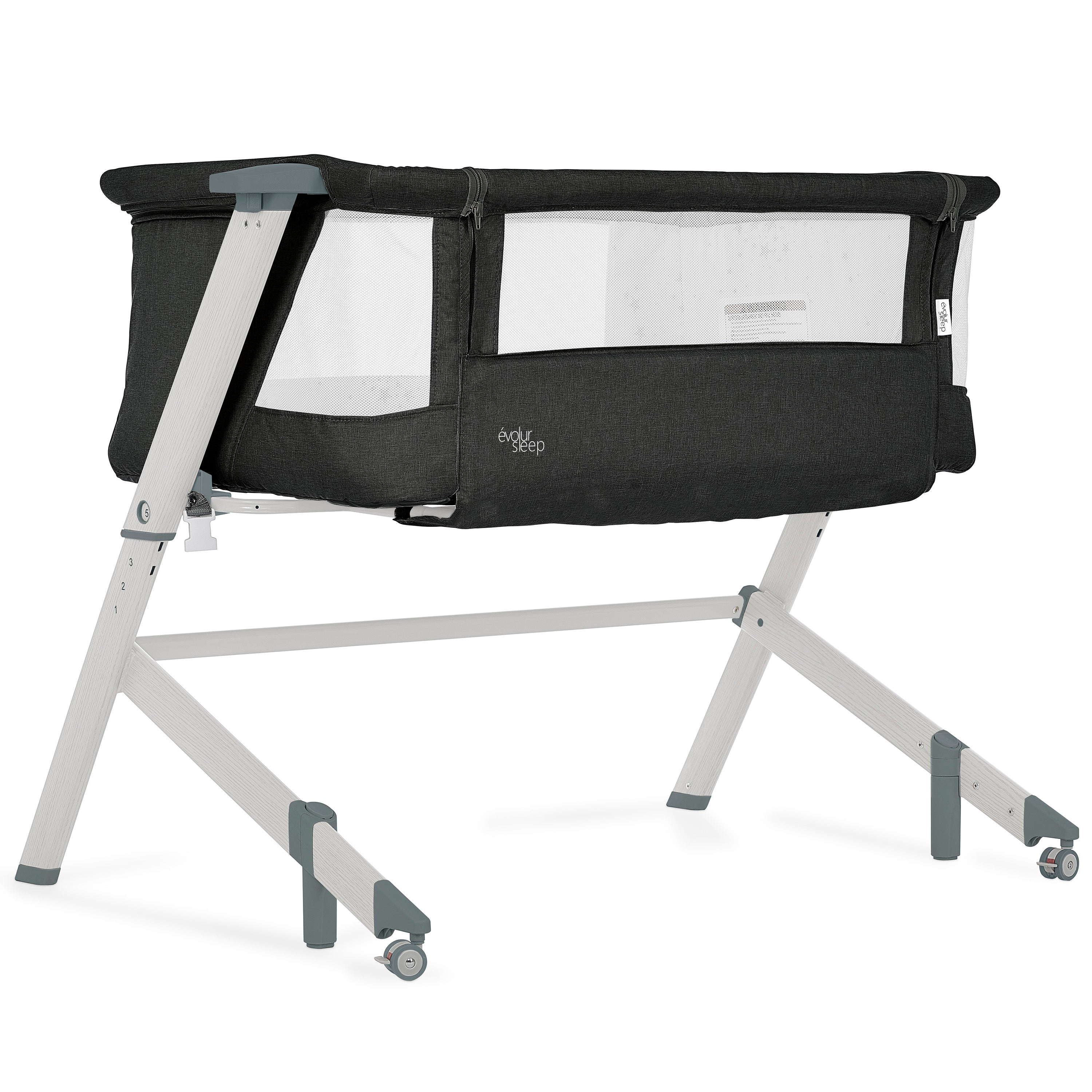 Evolur Stellar Bassinet and Bed side sleeper