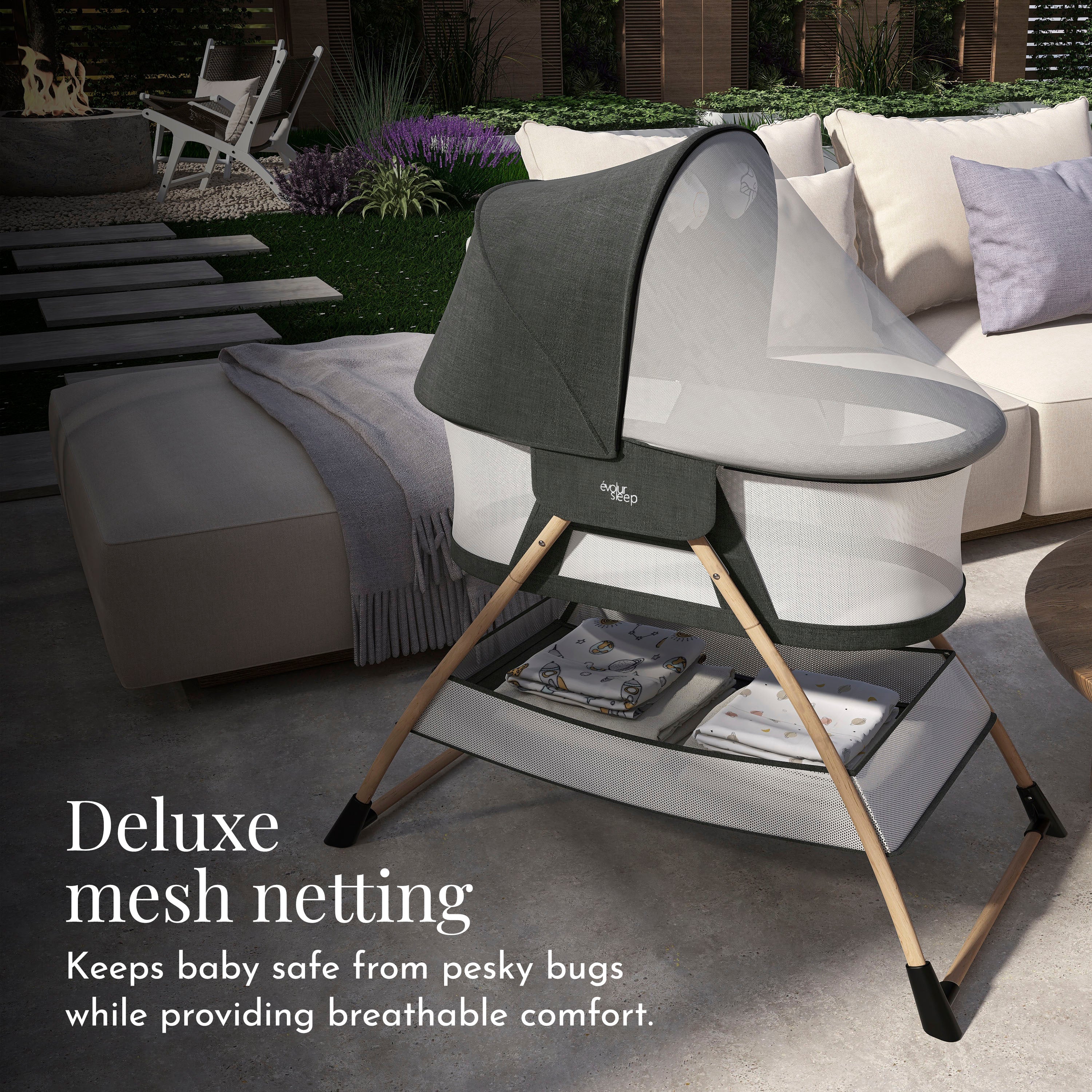 Evolur Cozy Dreamer Bassinet