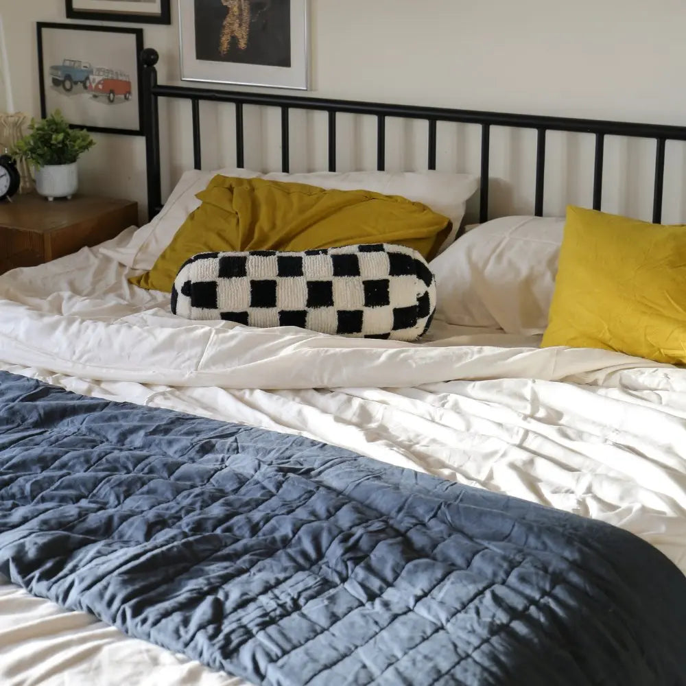 Linen + Bamboo Duvet Cover