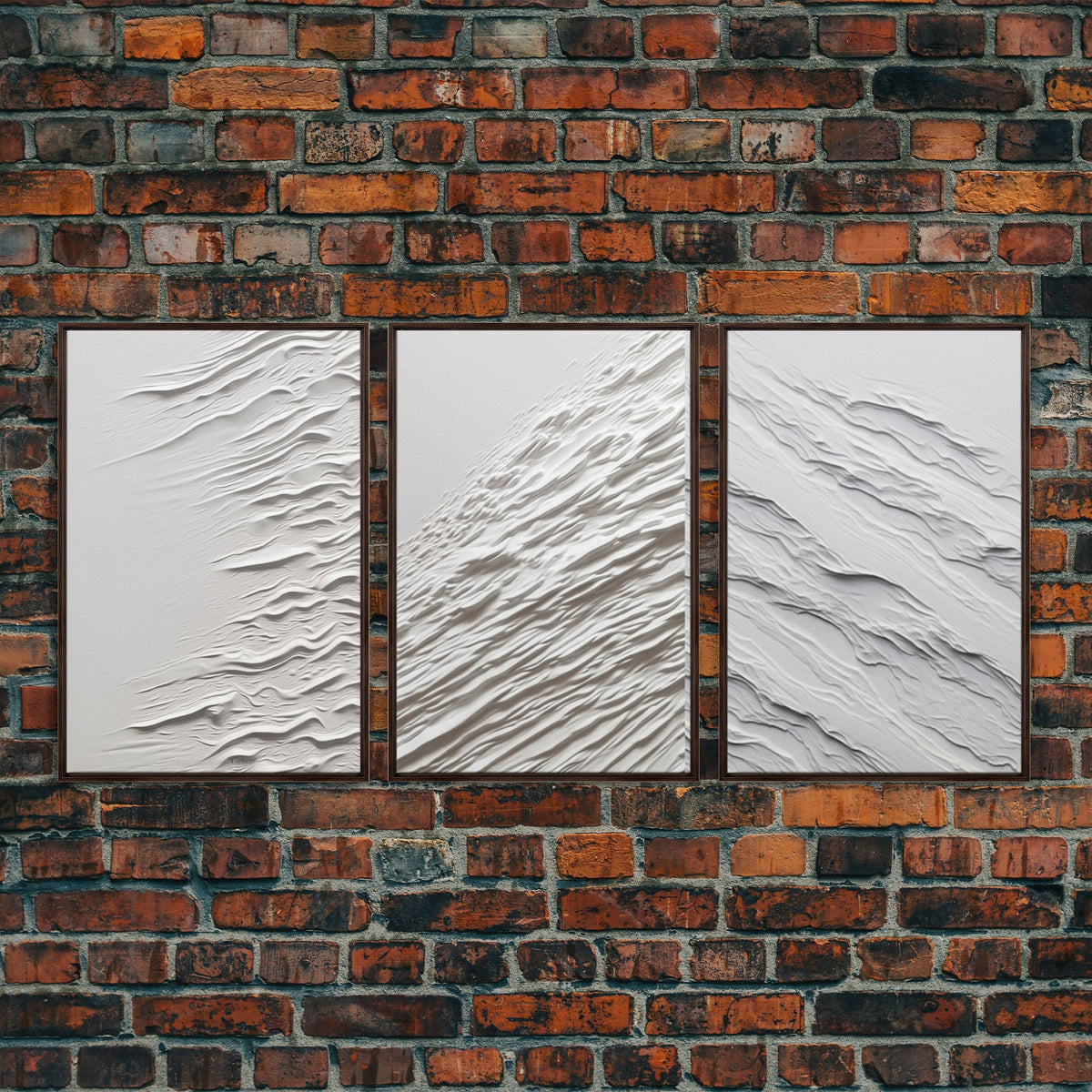 Triptych Framed Canvas Print Wall Art Set of 3