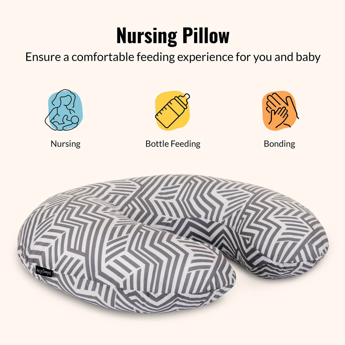 Dream On Me Beeboo Nursing Pillow And Positioner