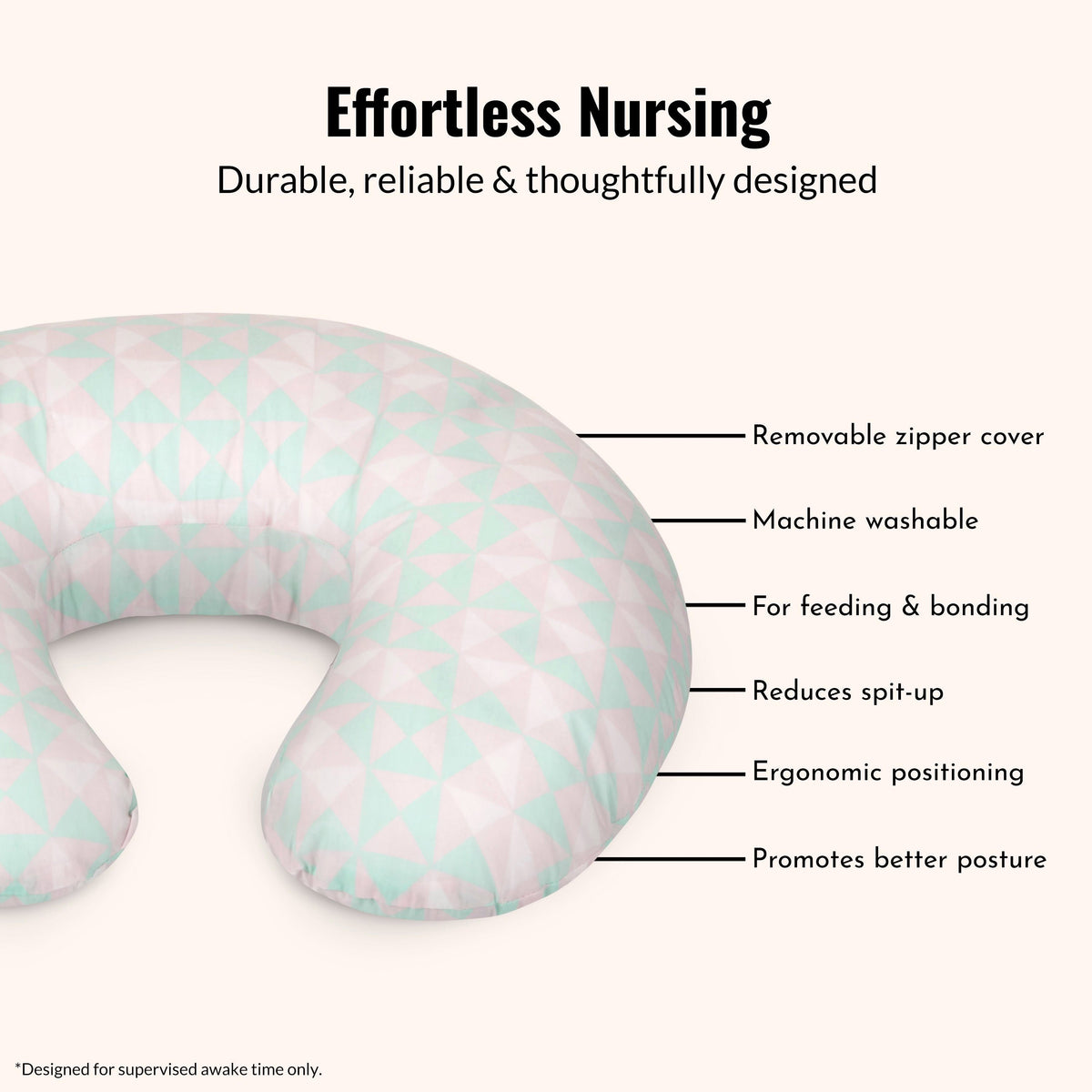 Dream On Me Beeboo Nursing Pillow And Positioner