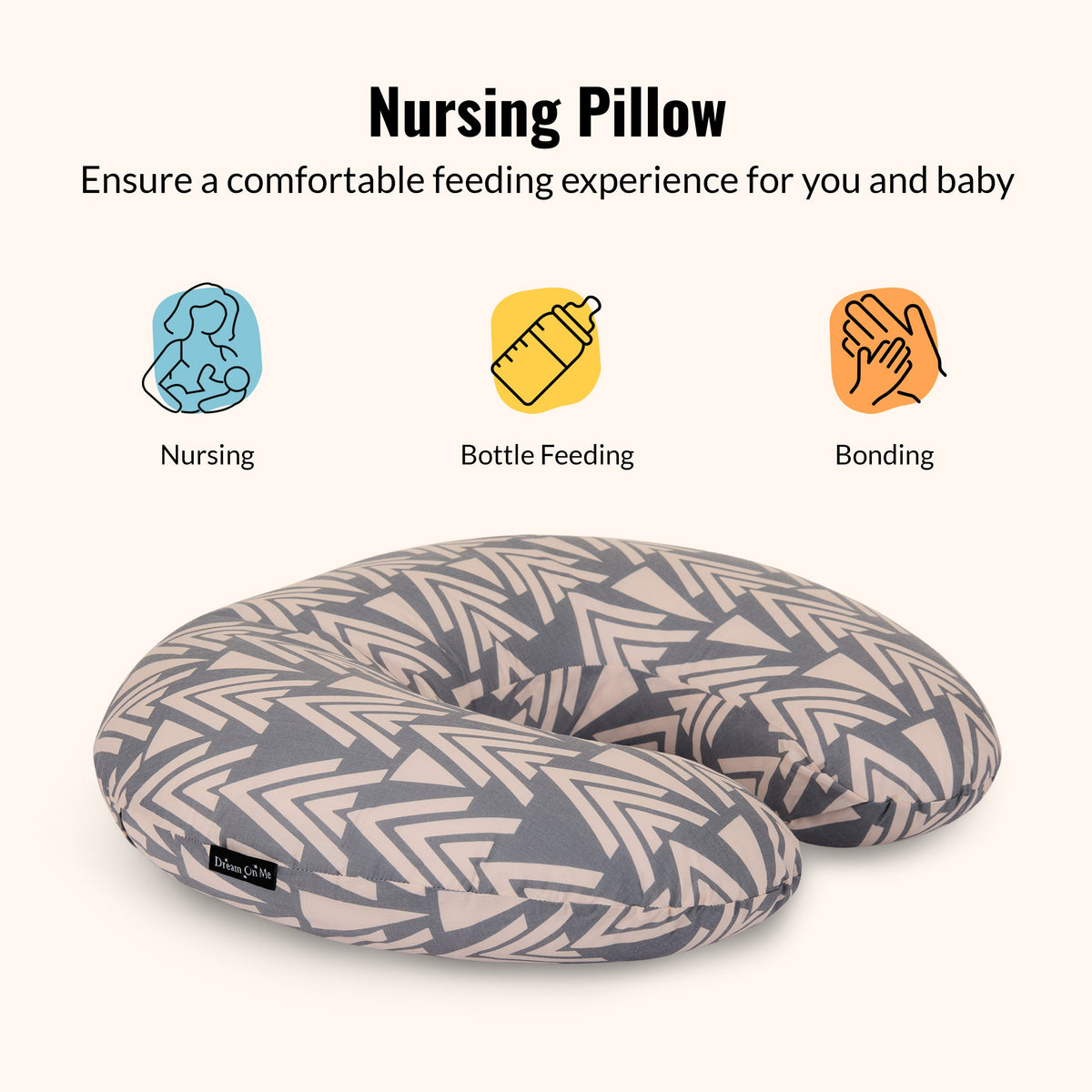 Dream On Me Beeboo Nursing Pillow And Positioner