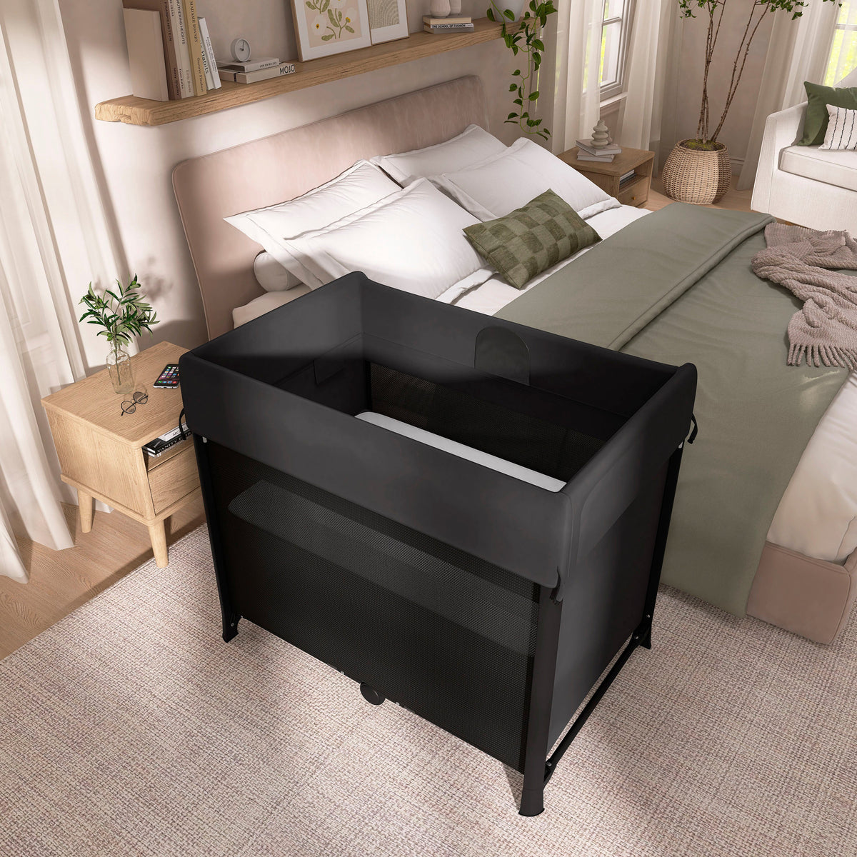 Evolur Zane Portable On The Go Instant Fold Baby Playard