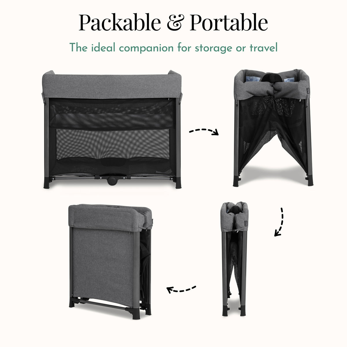 Evolur Zane Portable On The Go Instant Fold Baby Playard