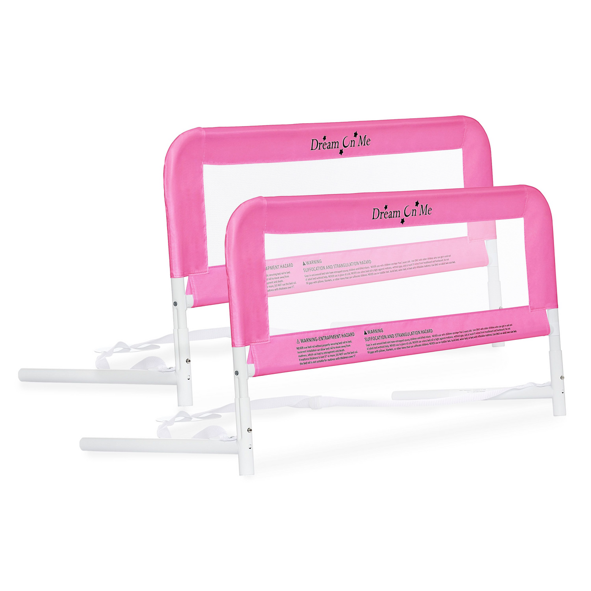 Dream On Me Mesh Security Bed Rails, Double Pack