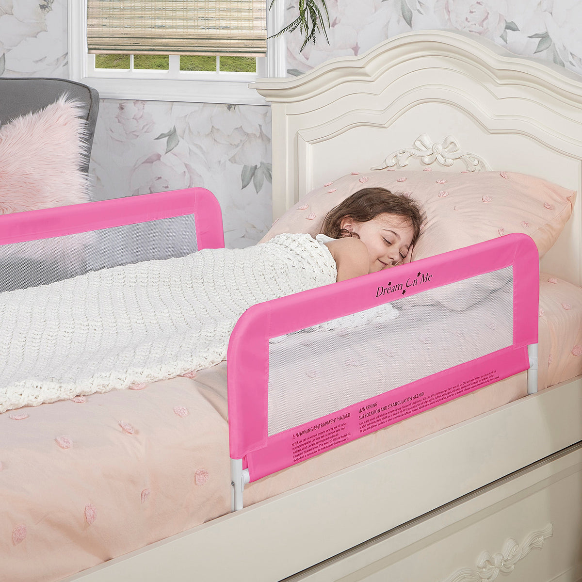 Dream On Me Mesh Security Bed Rails, Double Pack