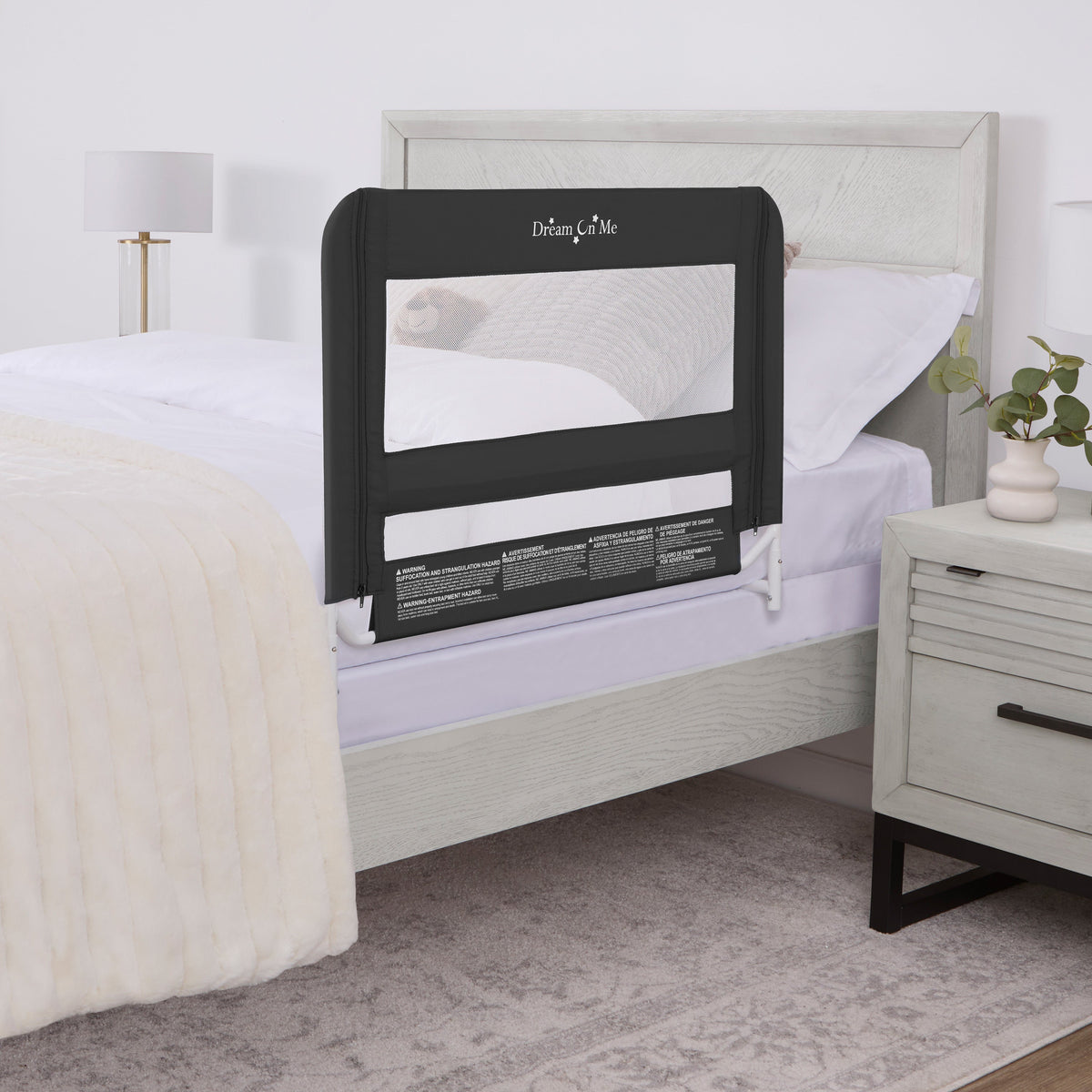 Dream On Me Mesh Security Bed Rail