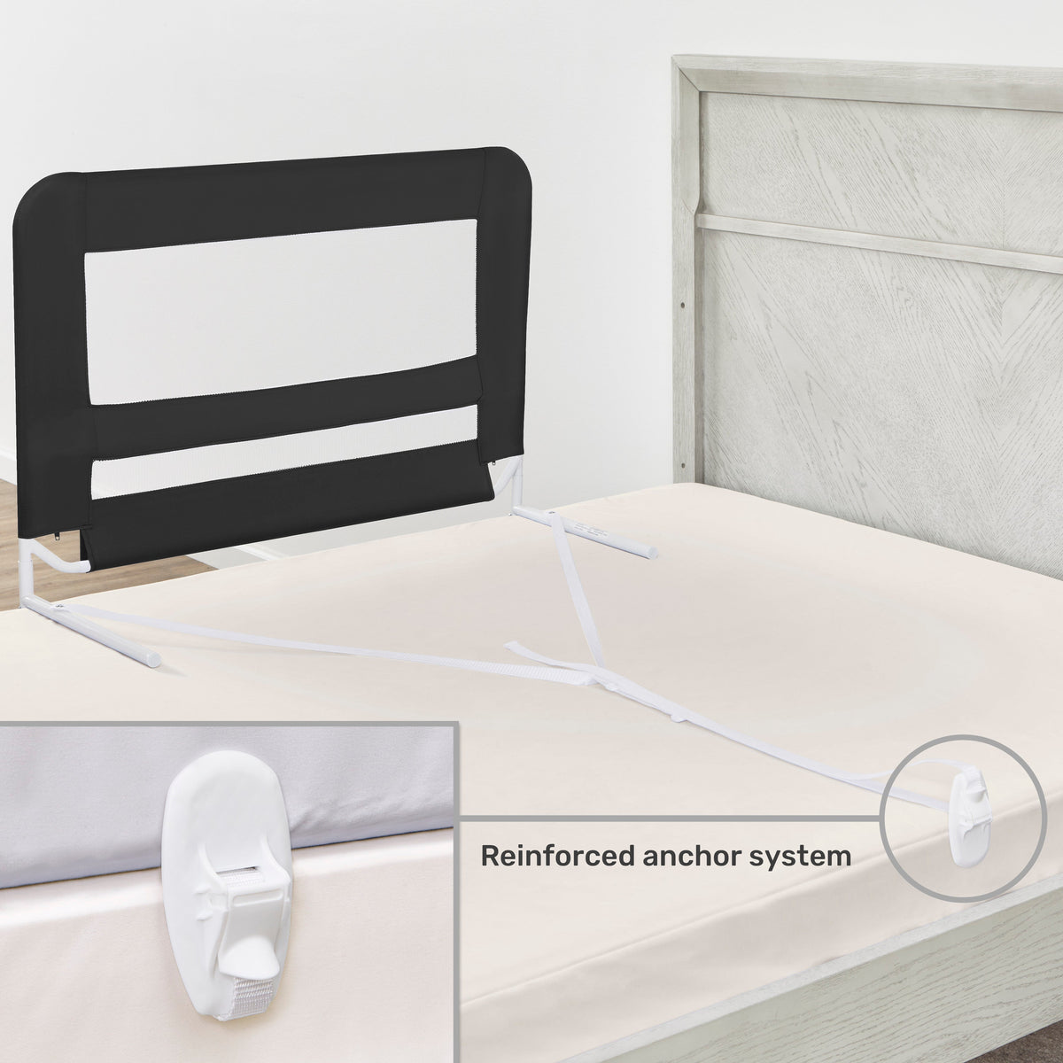 Dream On Me Mesh Security Bed Rail