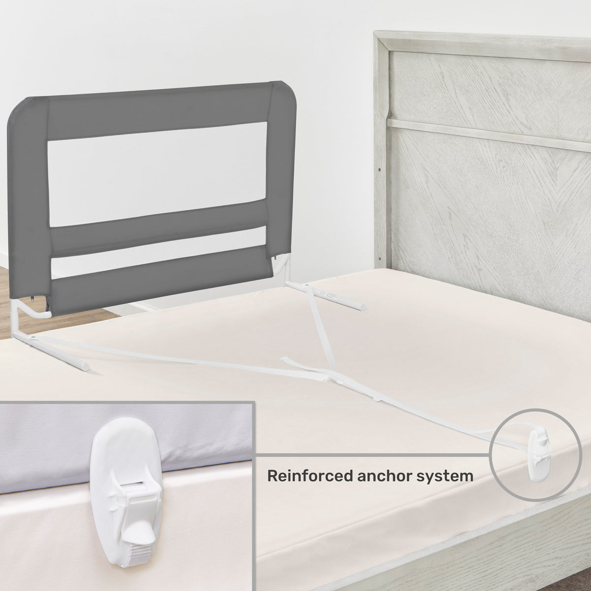 Dream On Me Mesh Security Bed Rail