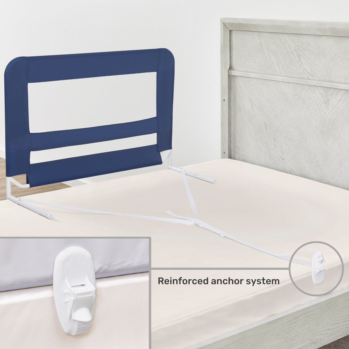 Dream On Me Mesh Security Bed Rail