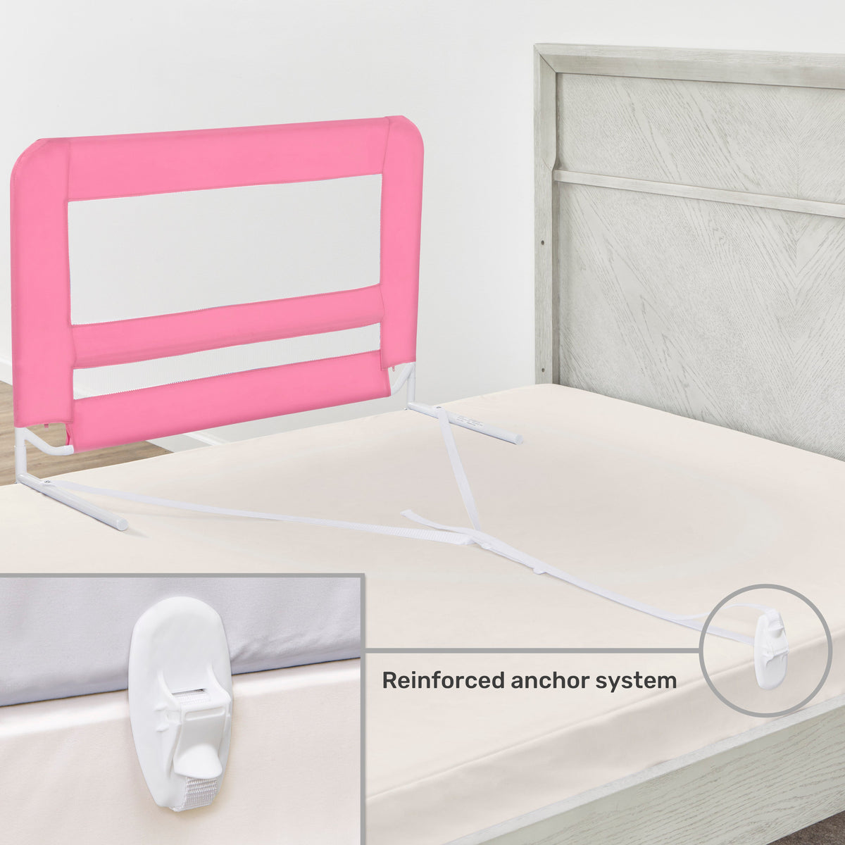 Dream On Me Mesh Security Bed Rail