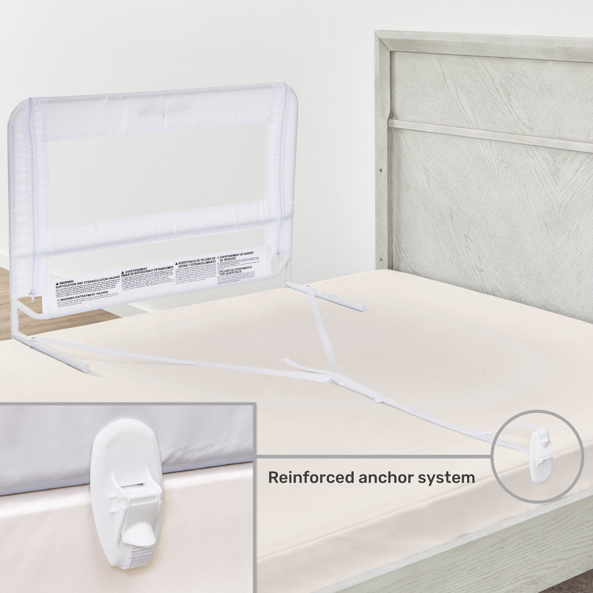 Dream On Me Mesh Security Bed Rail
