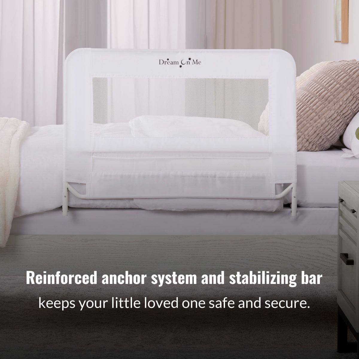 Dream On Me Mesh Security Bed Rail