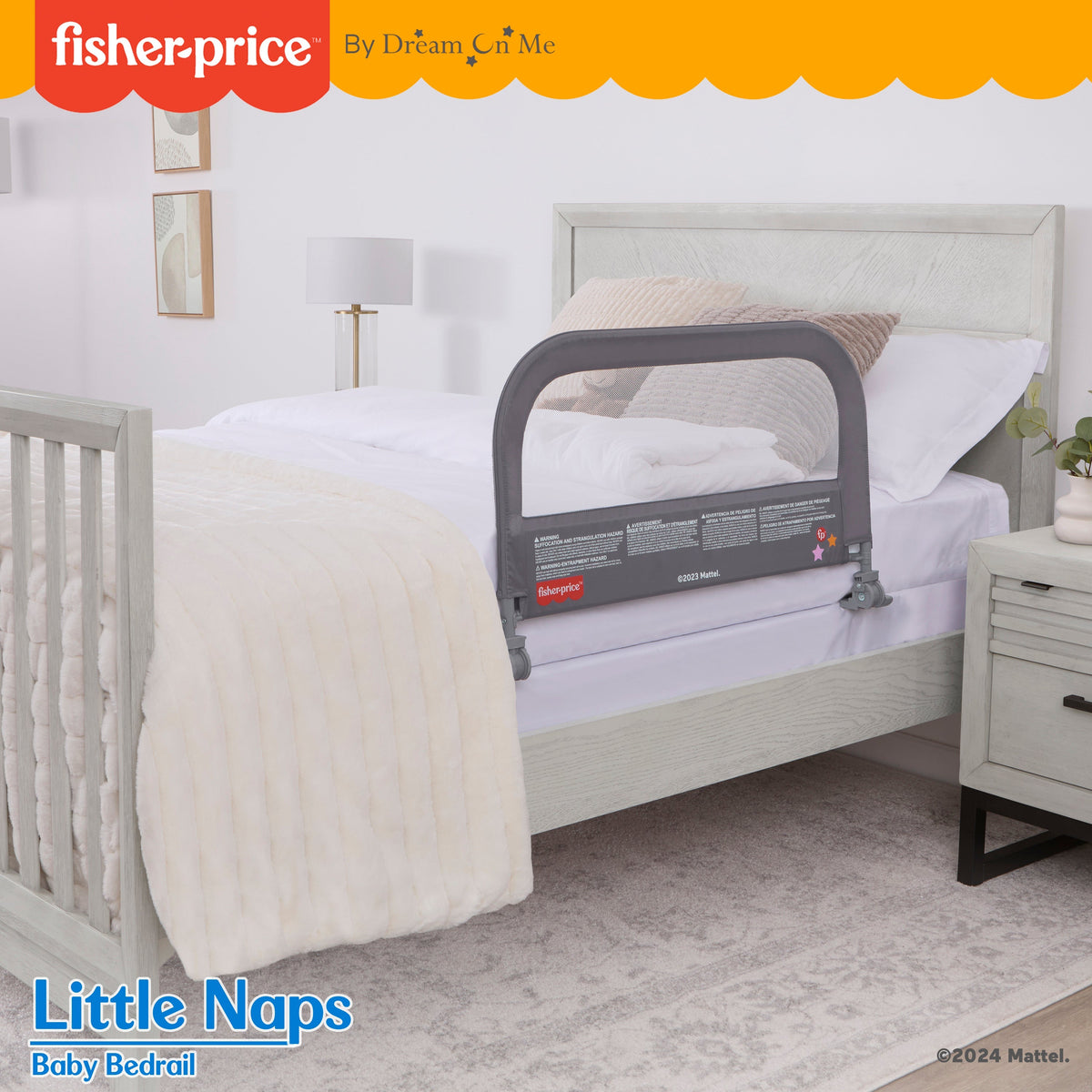 Fisher-Price by Dream On Me Little Naps Bedrail