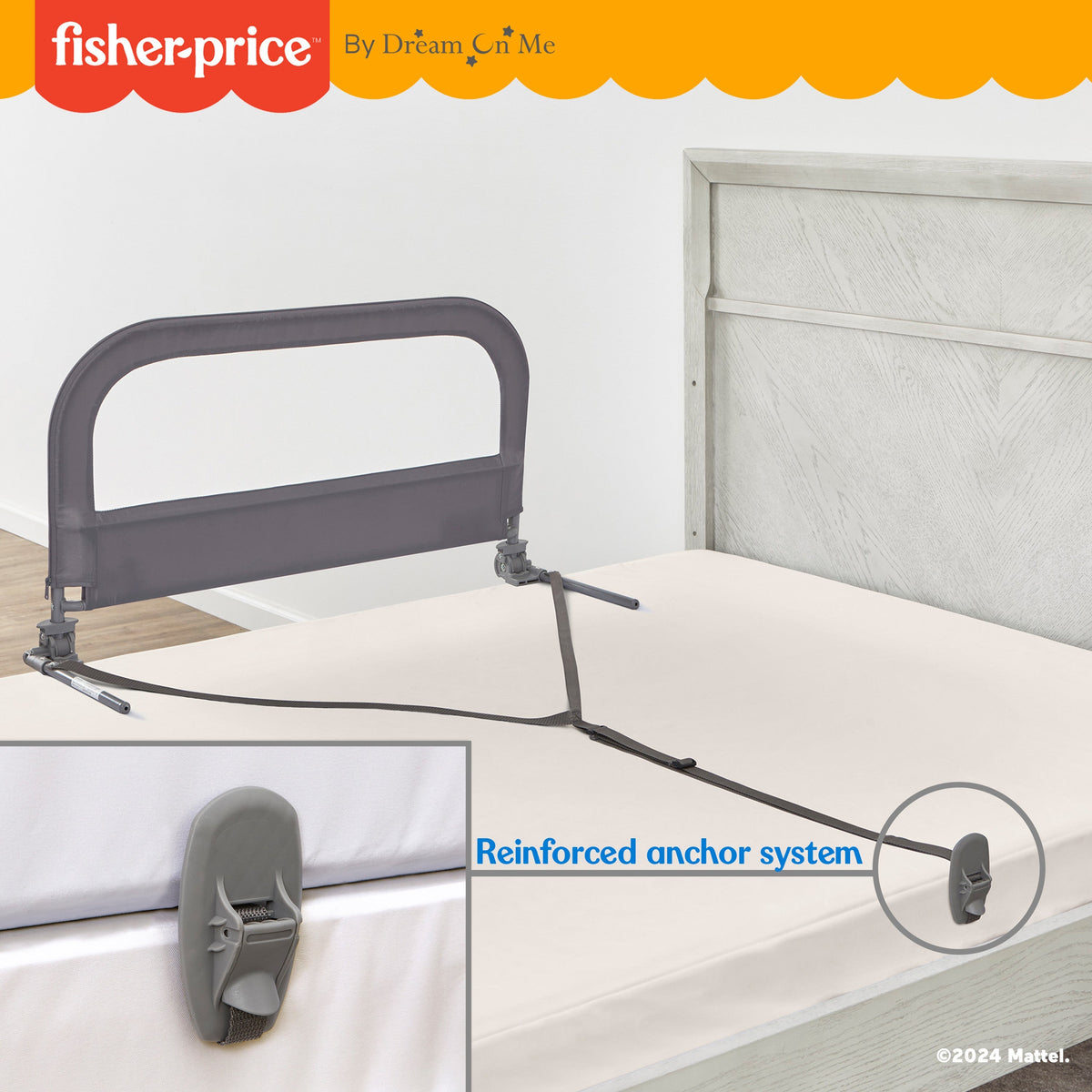 Fisher-Price by Dream On Me Little Naps Bedrail
