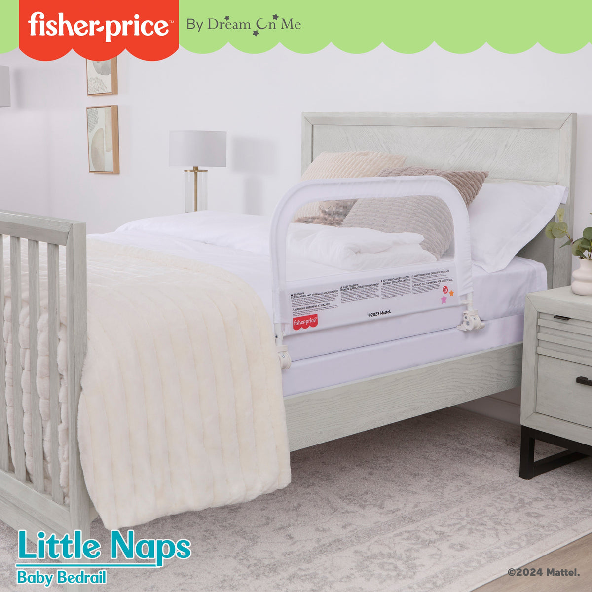 Fisher-Price by Dream On Me Little Naps Bedrail