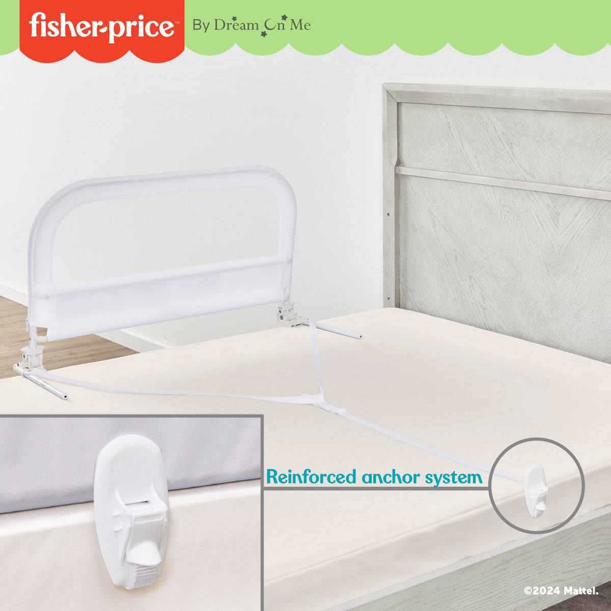 Fisher-Price by Dream On Me Little Naps Bedrail