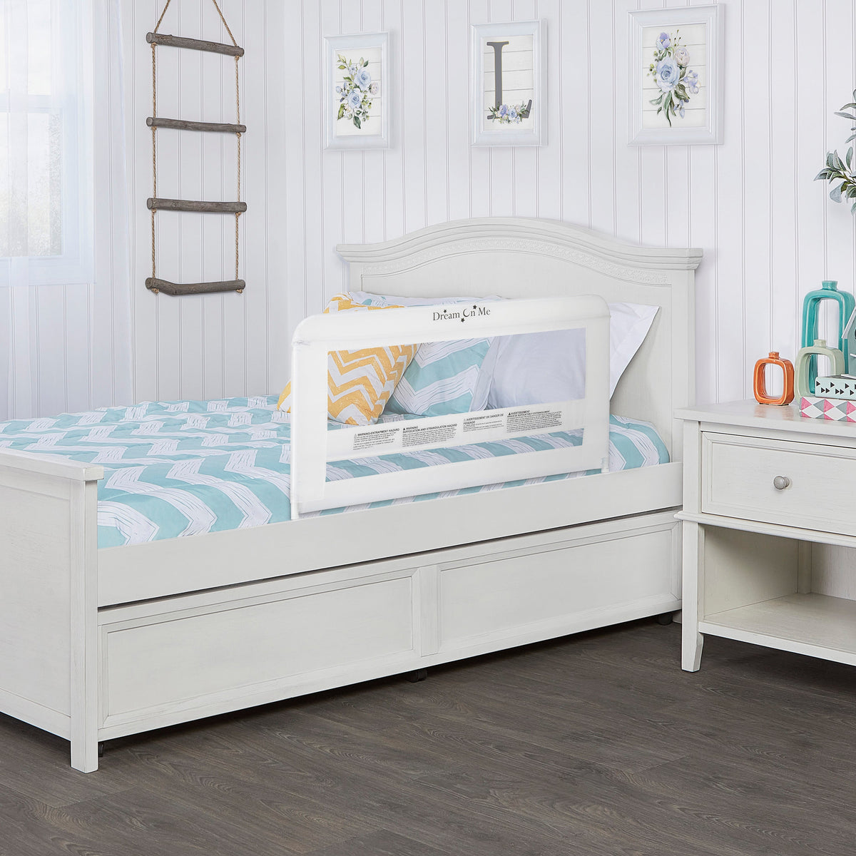 Dream On Me Lilibet Twin/Full/Queen Mesh Safety Bed Rail Single Pack