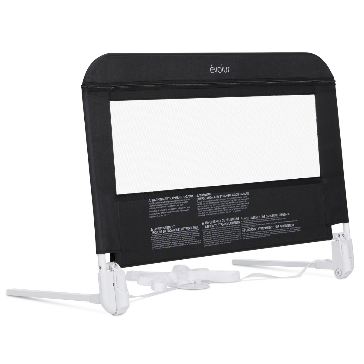 Evolur Snooze Shield Universal Swing-Down Guardrail