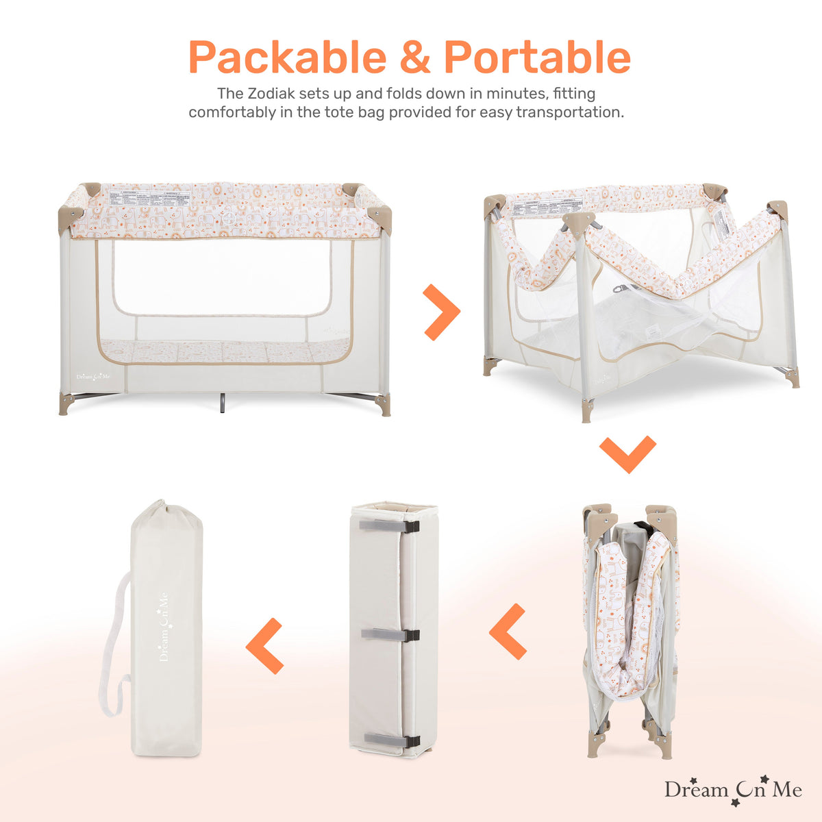 Dream On Me Zodiak Portable Play Yard