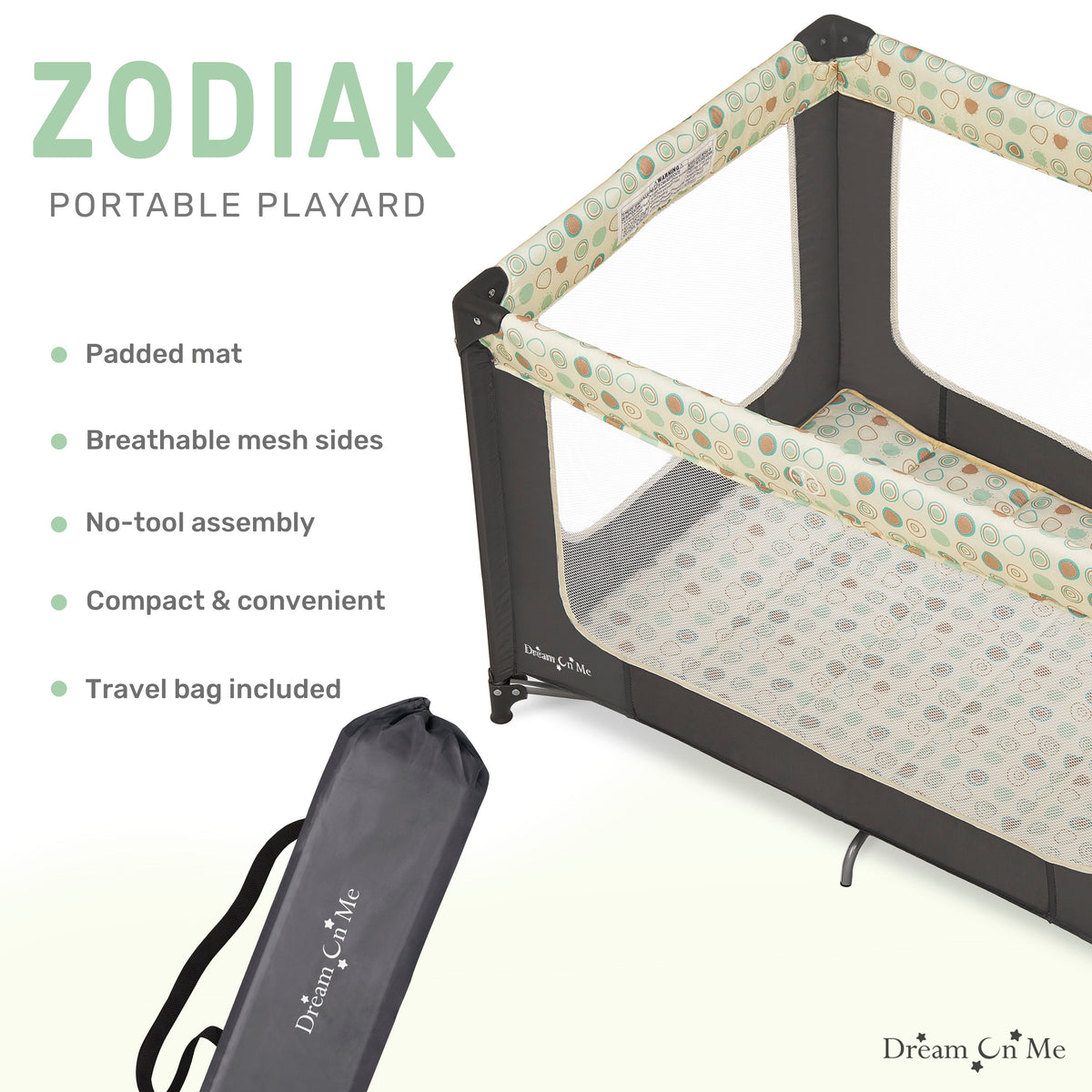 Dream On Me Zodiak Portable Play Yard